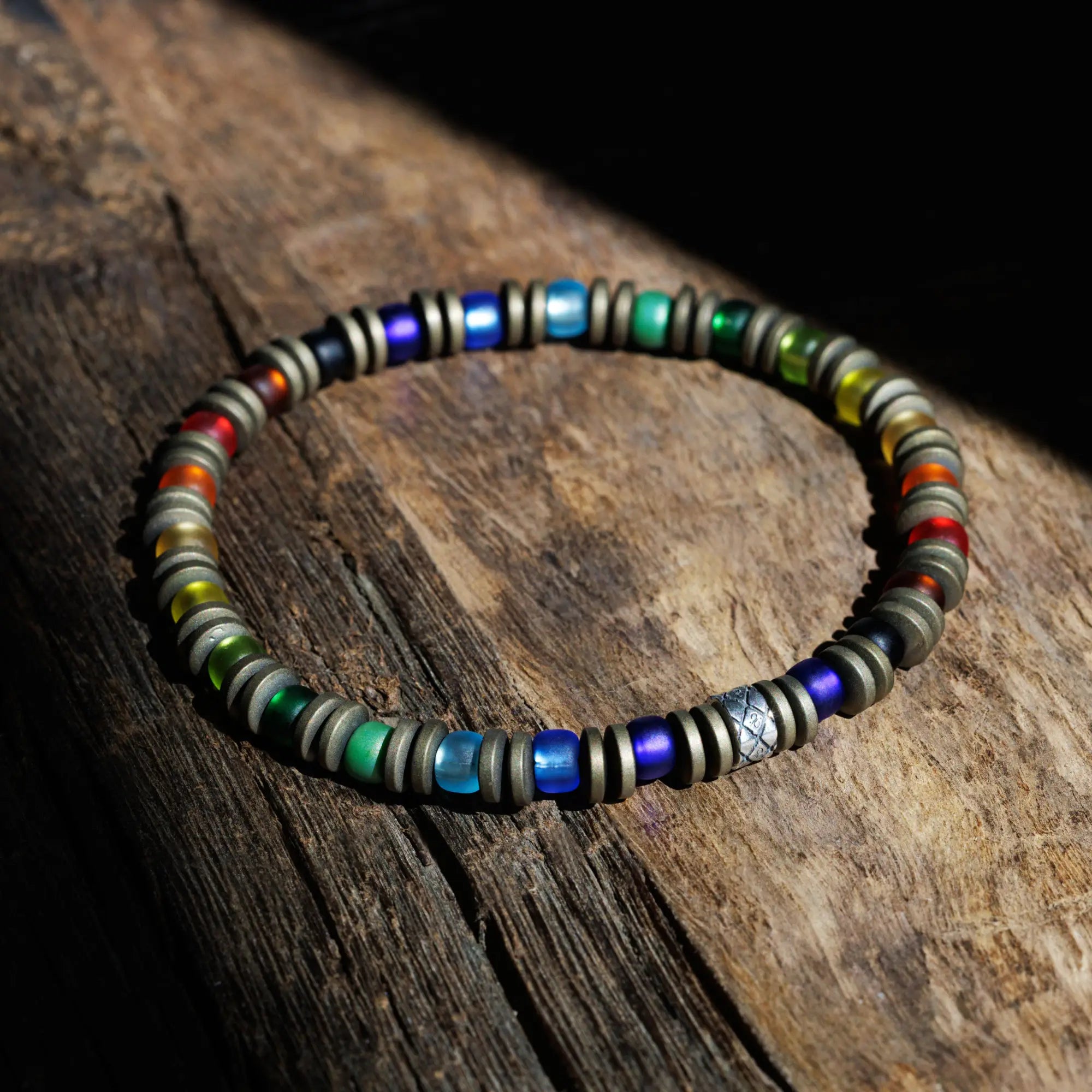 Hematite Bronze Bracelet VI (6mm)