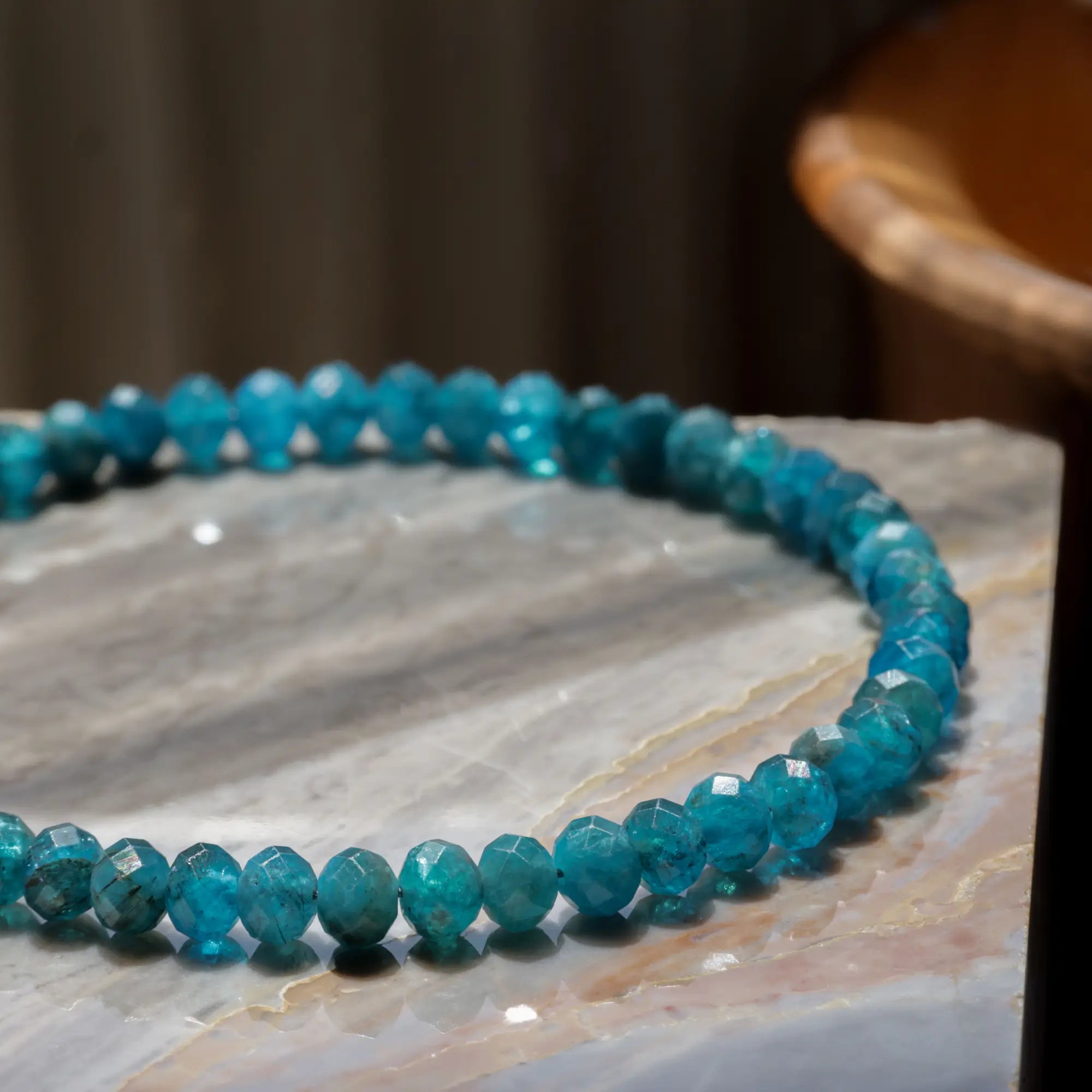 Apatite Bracelet VII (5mm)