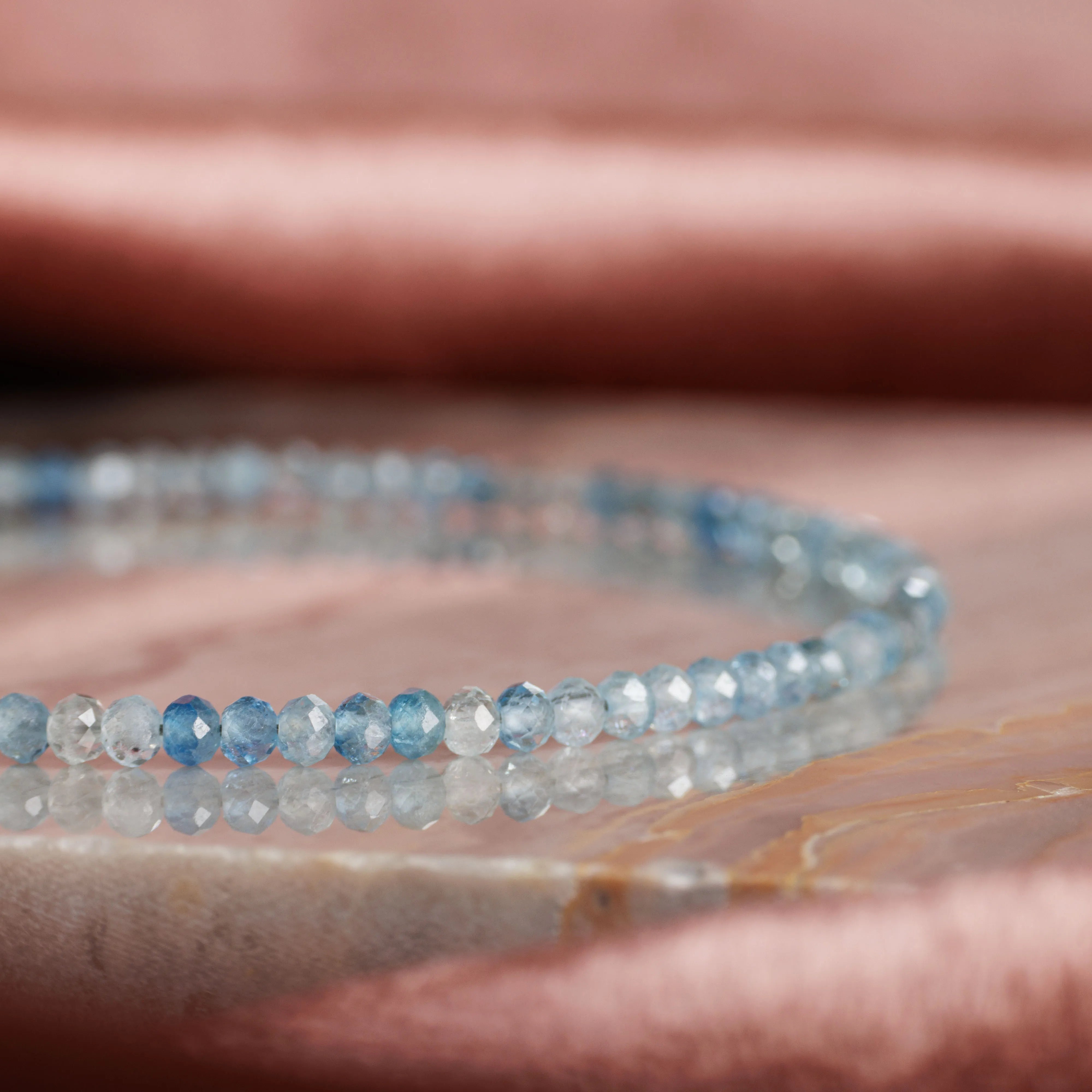 Aquamarine Bracelet XX (3mm)