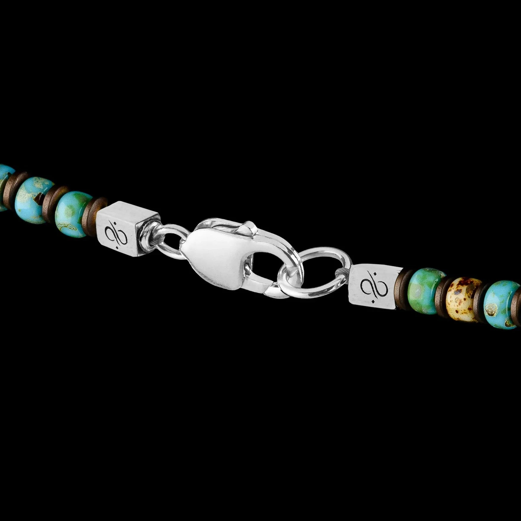 Camel - Turquoise Hematite Necklace V (4mm)
