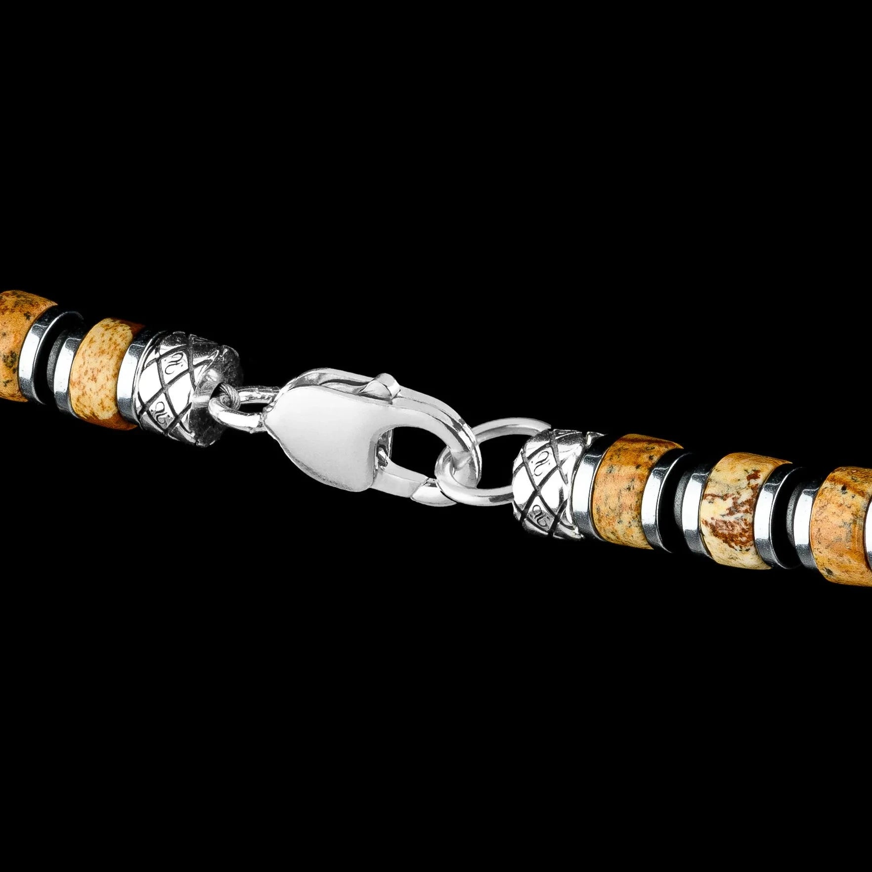 Landscape Jasper Necklace VII (6mm)