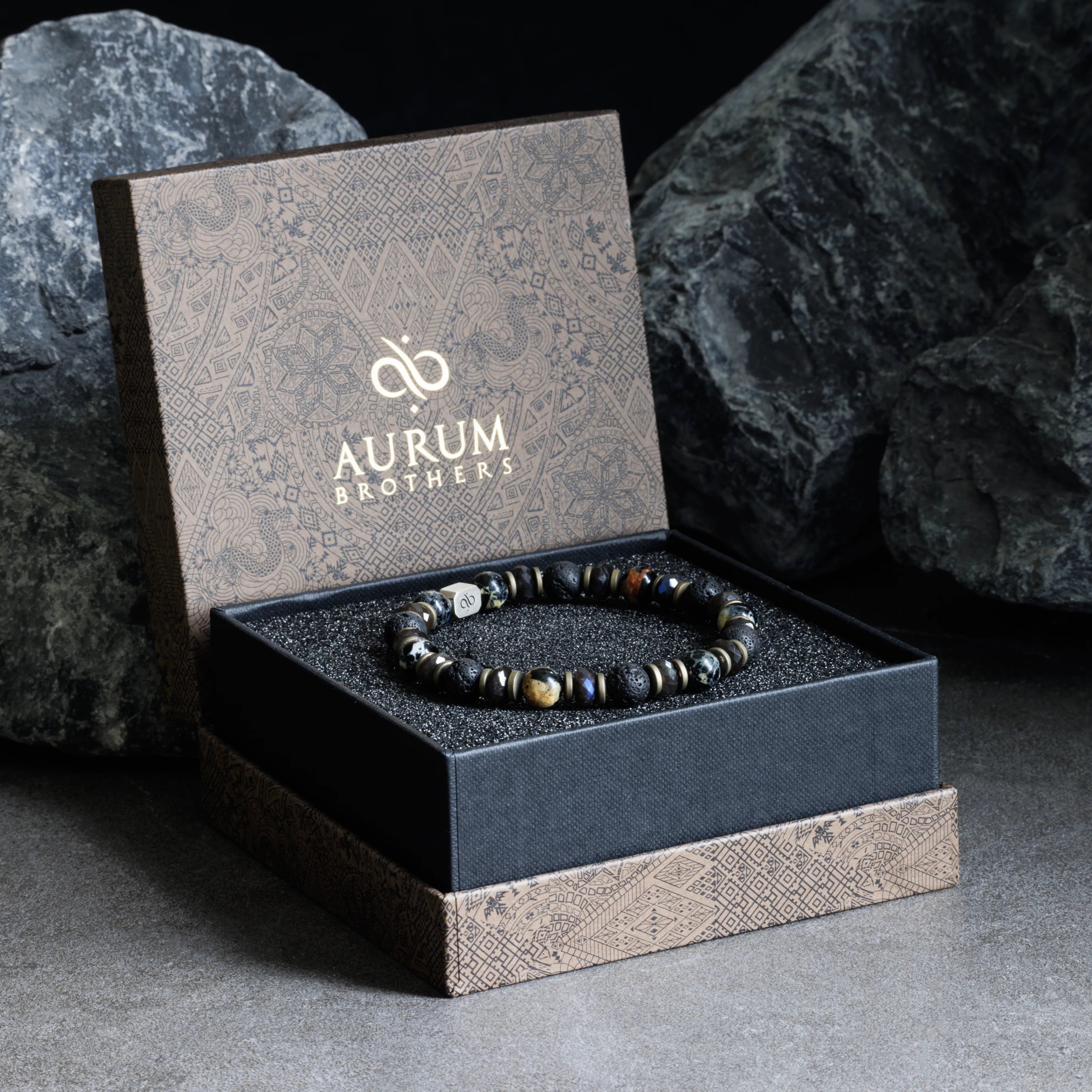 Black Dragon Vein Bracelet I (8mm)