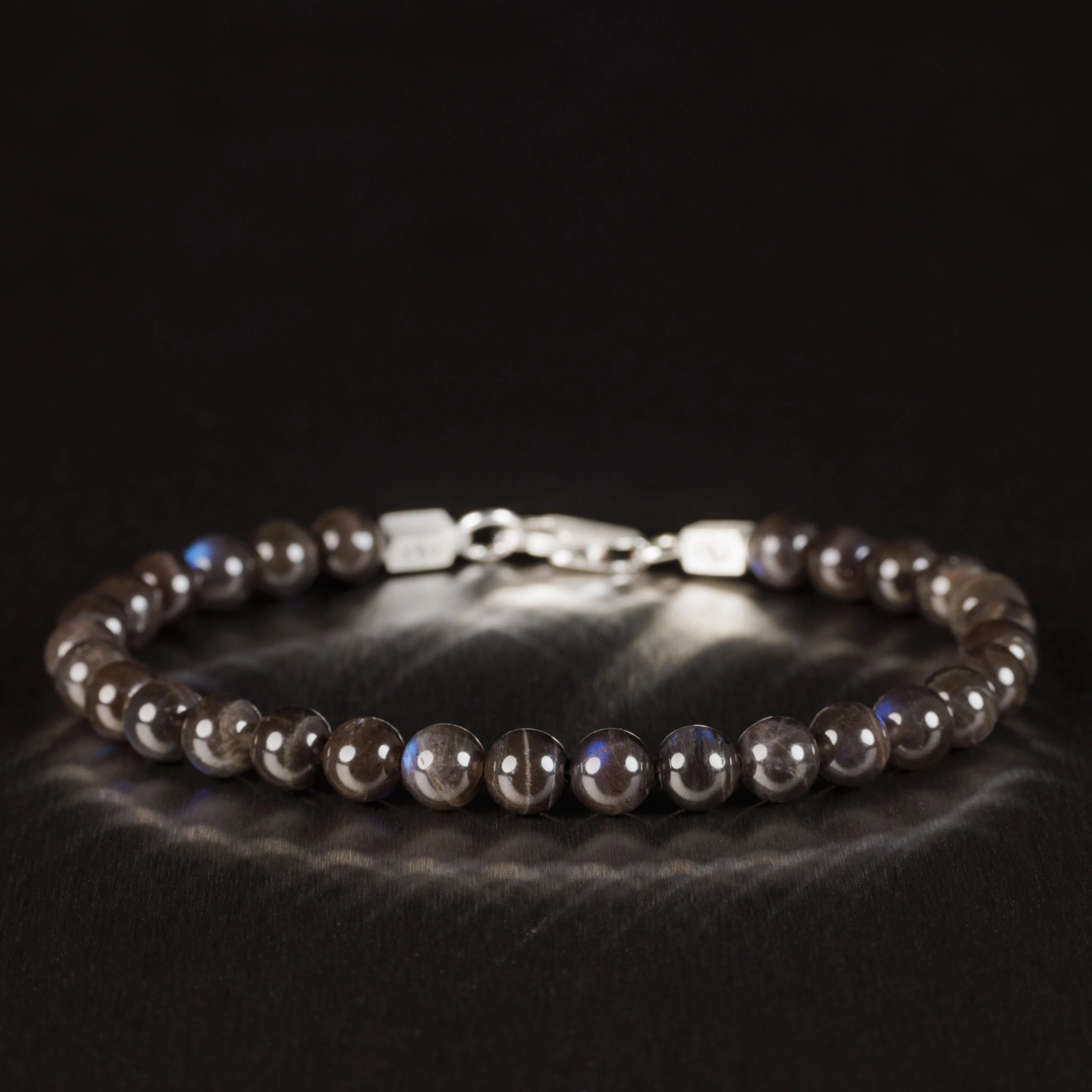 Black Labradorite Bracelet III (6mm)
