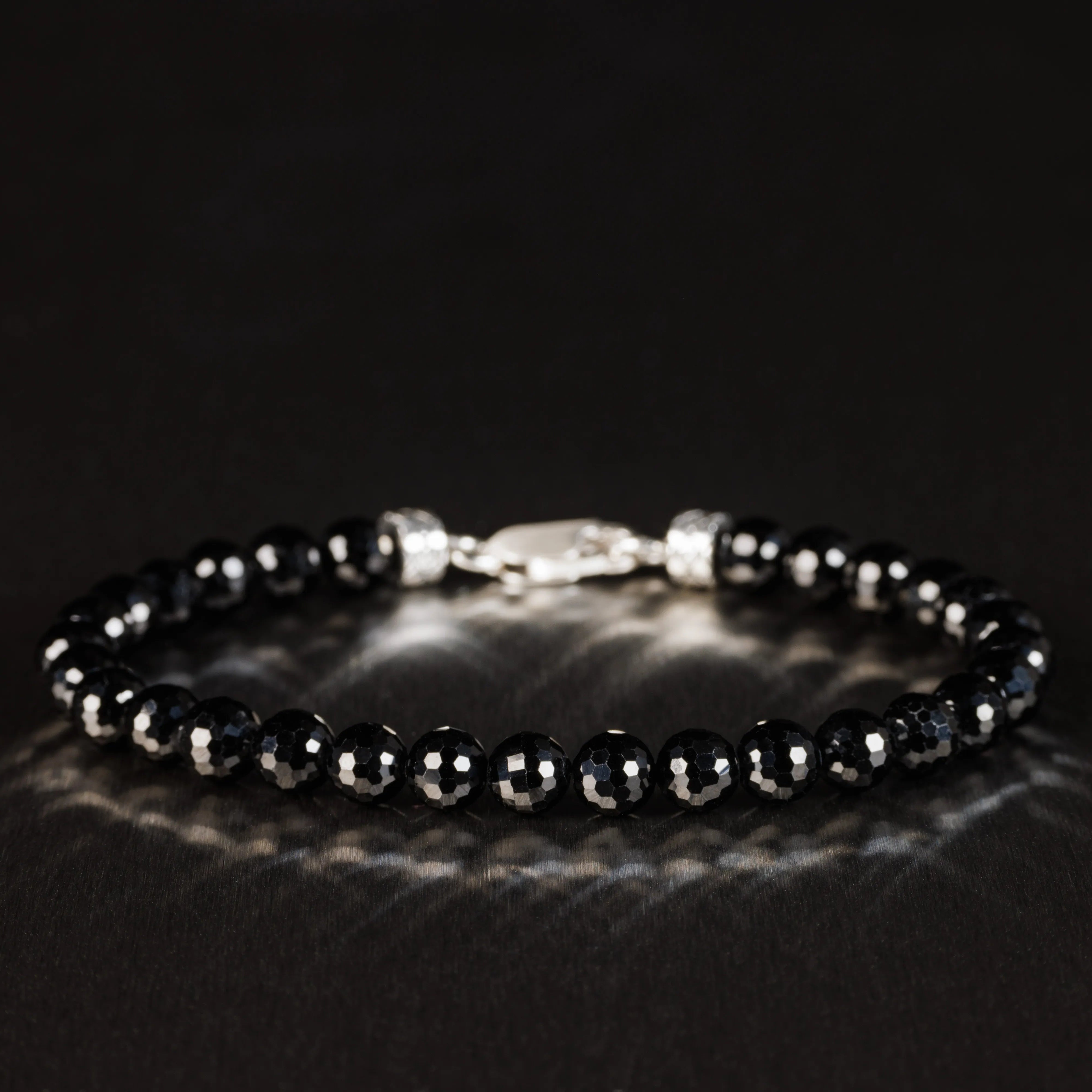 Black Spinel Bracelet II (6mm)
