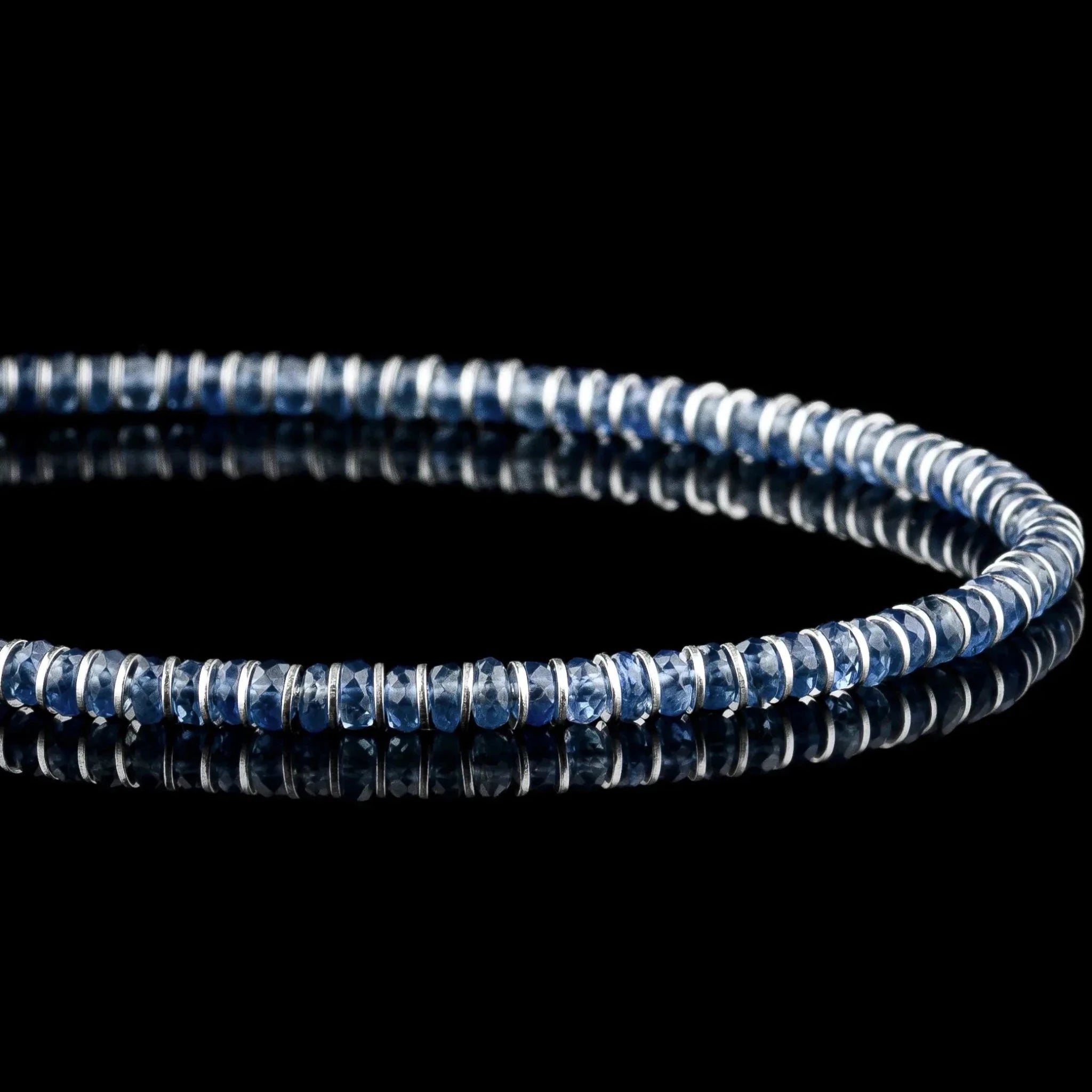 Blue Sapphire Bracelet XXV (3mm)