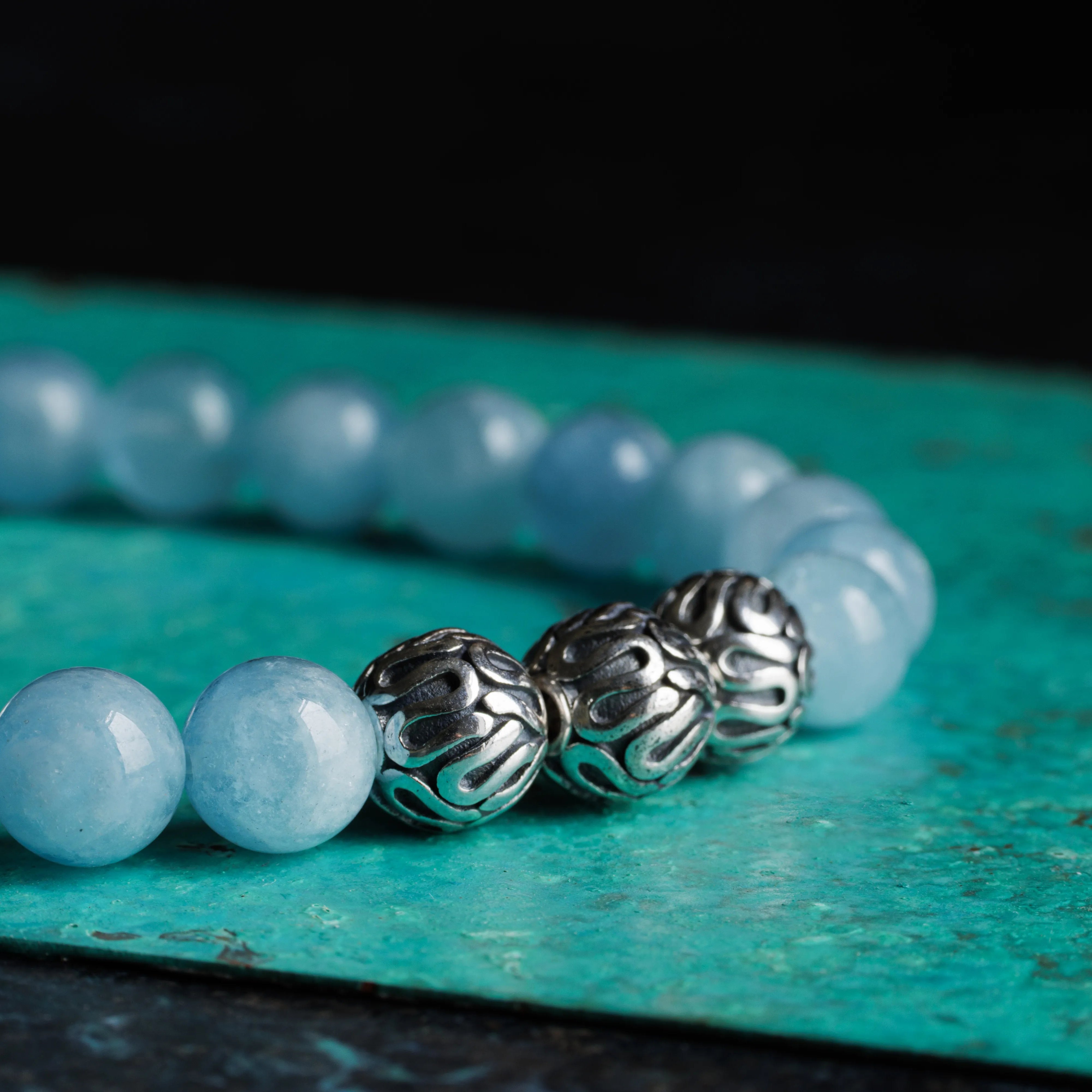 Aquamarine Bracelet XVI (8mm)