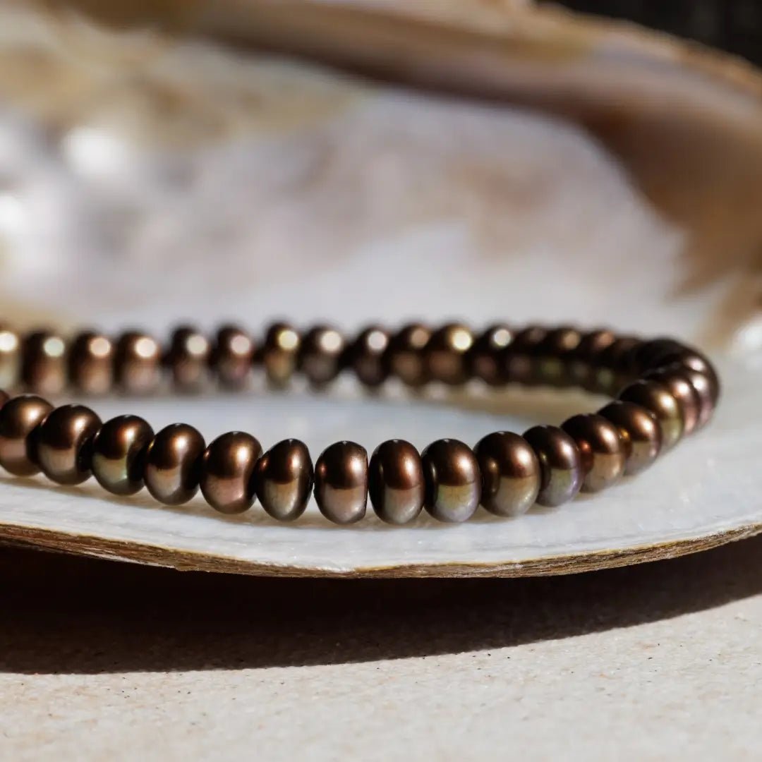Brown Pearl Bracelet I (5-5.5mm)