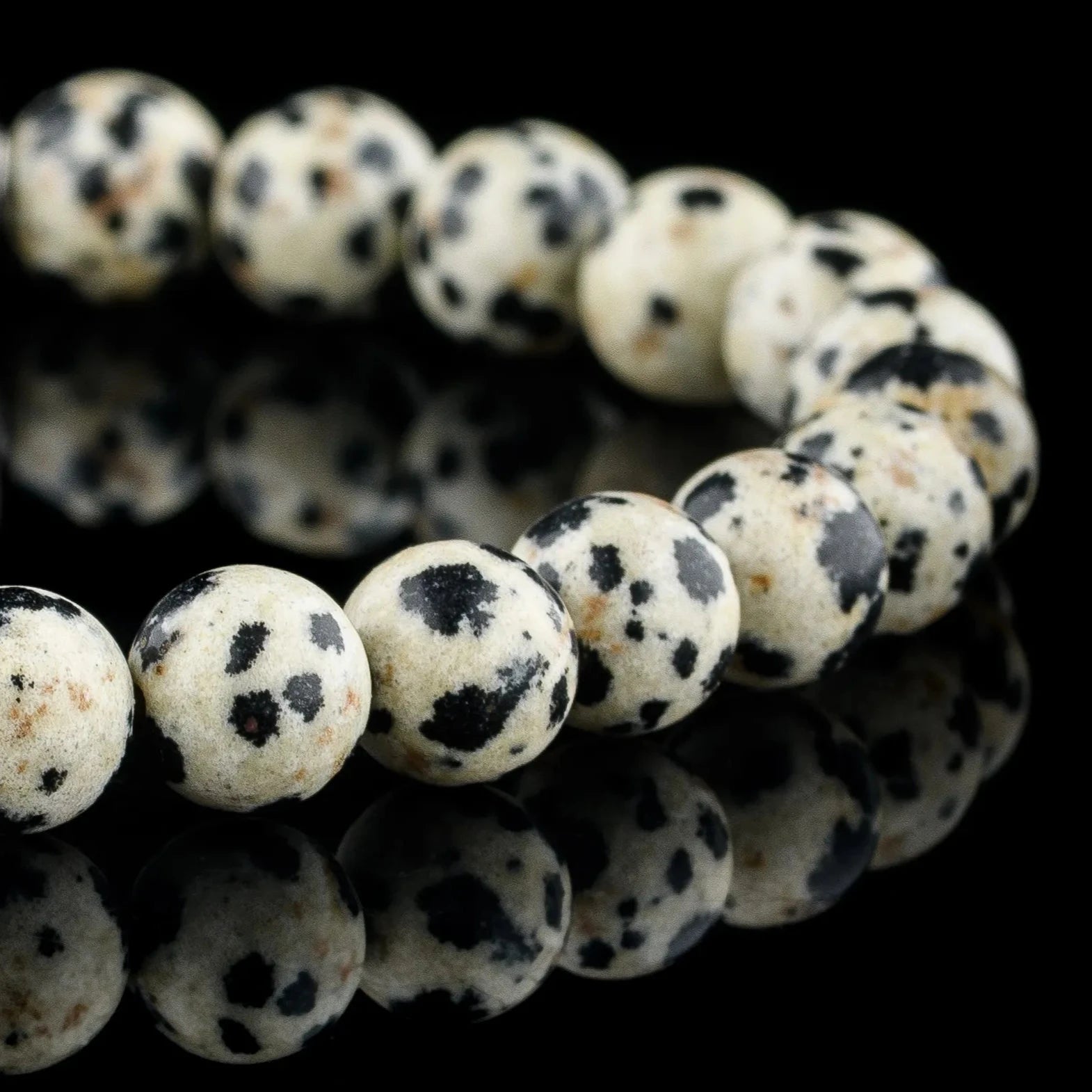 Dalmatian Jasper Bracelet I (8mm)