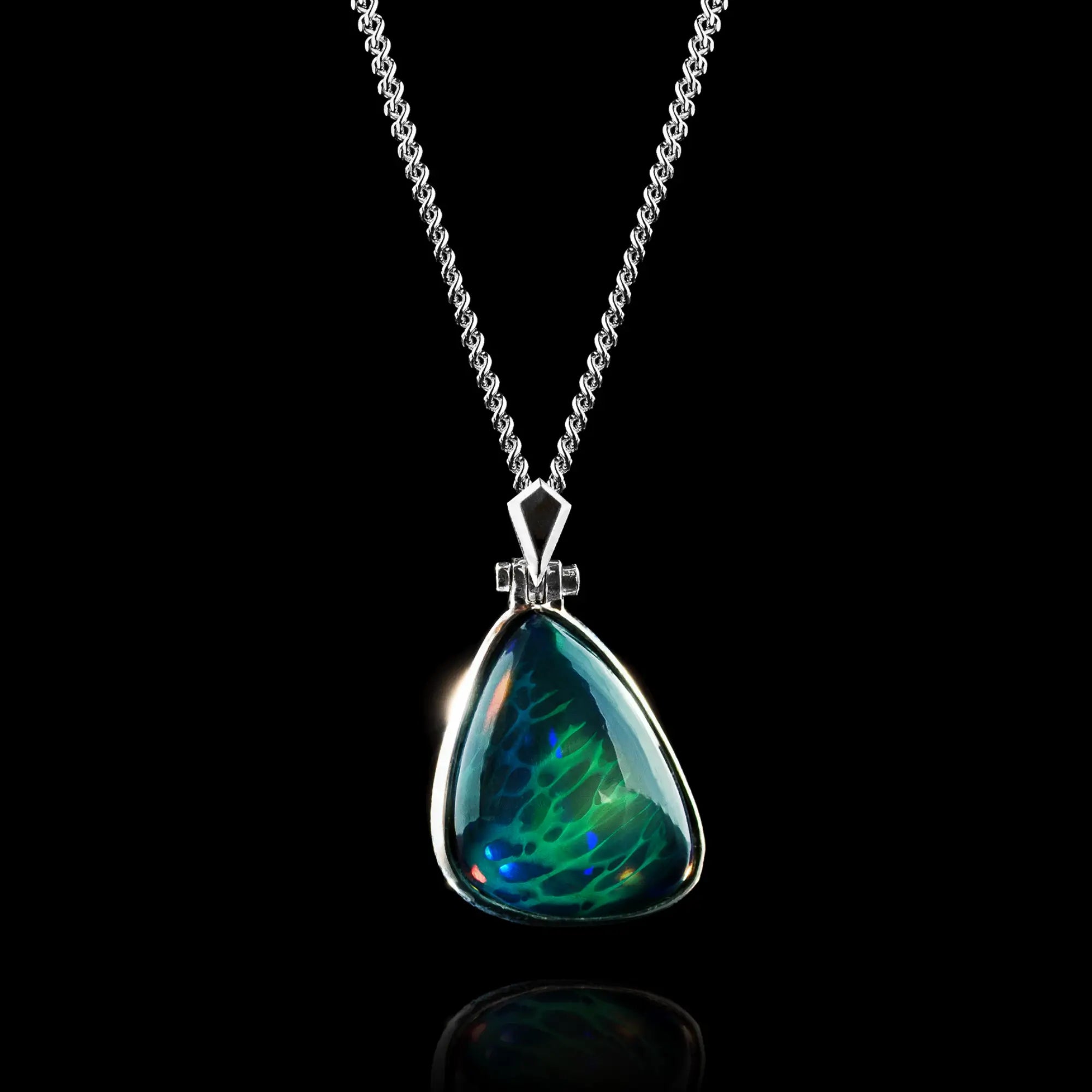 Ethiopian Honeycomb Opal Pendant 13.35ct (VI)