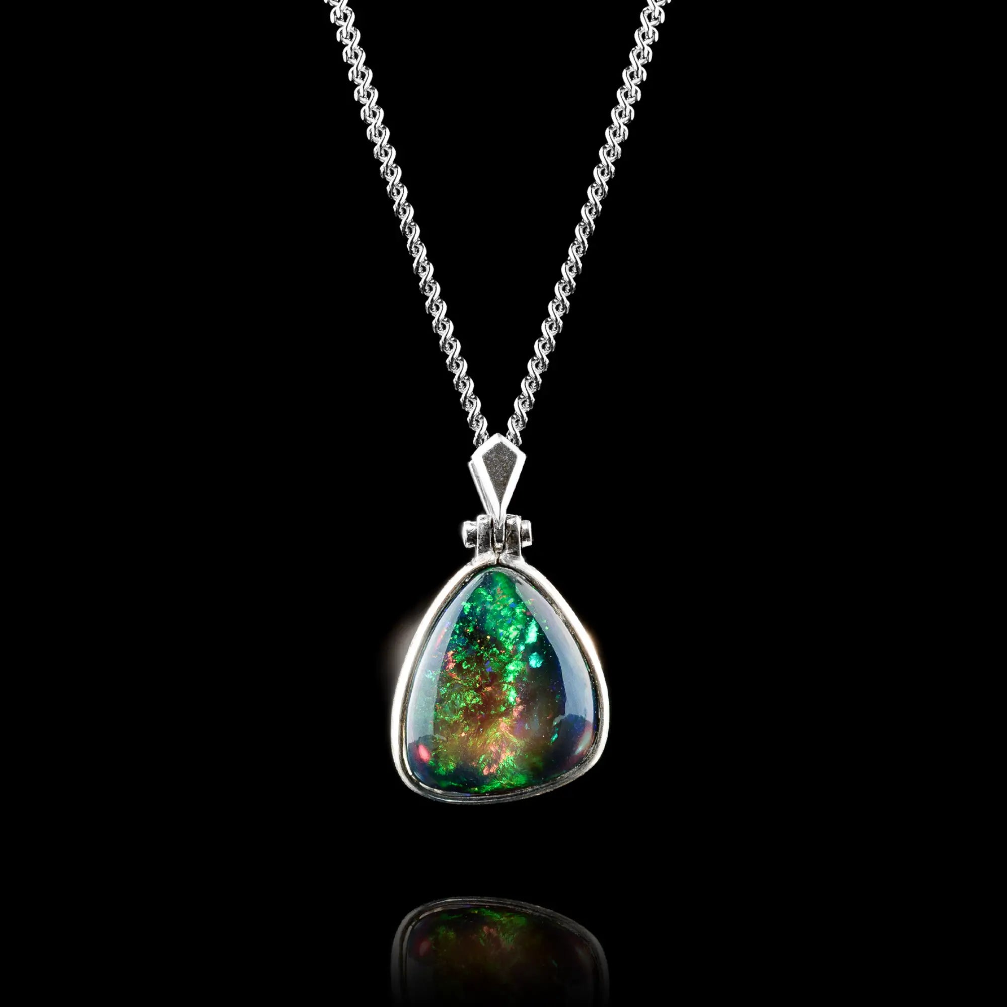 Ethiopian Honeycomb Opal Pendant 8.65ct (V)