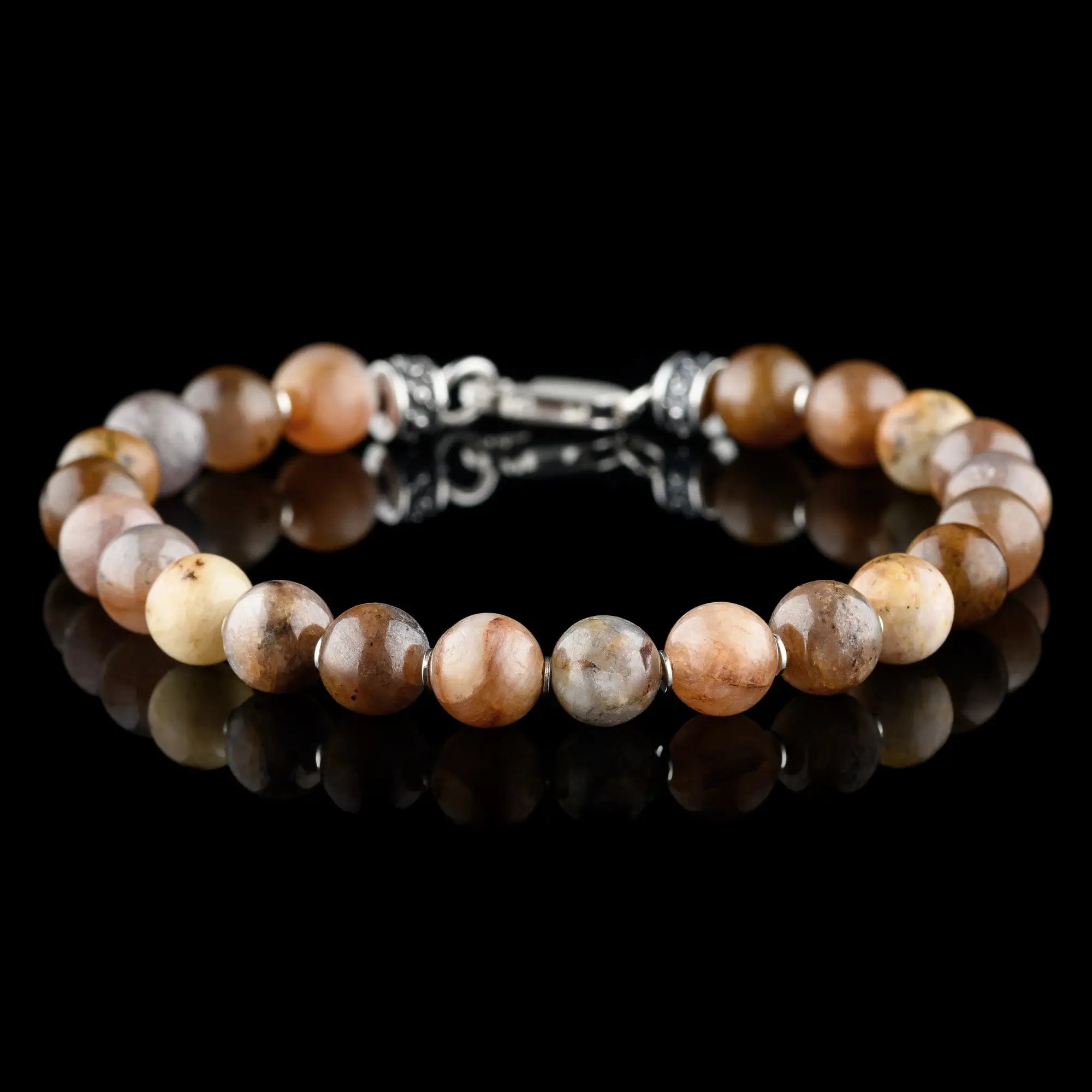 Fancy Camel Sapphire Bracelet VI (8mm)