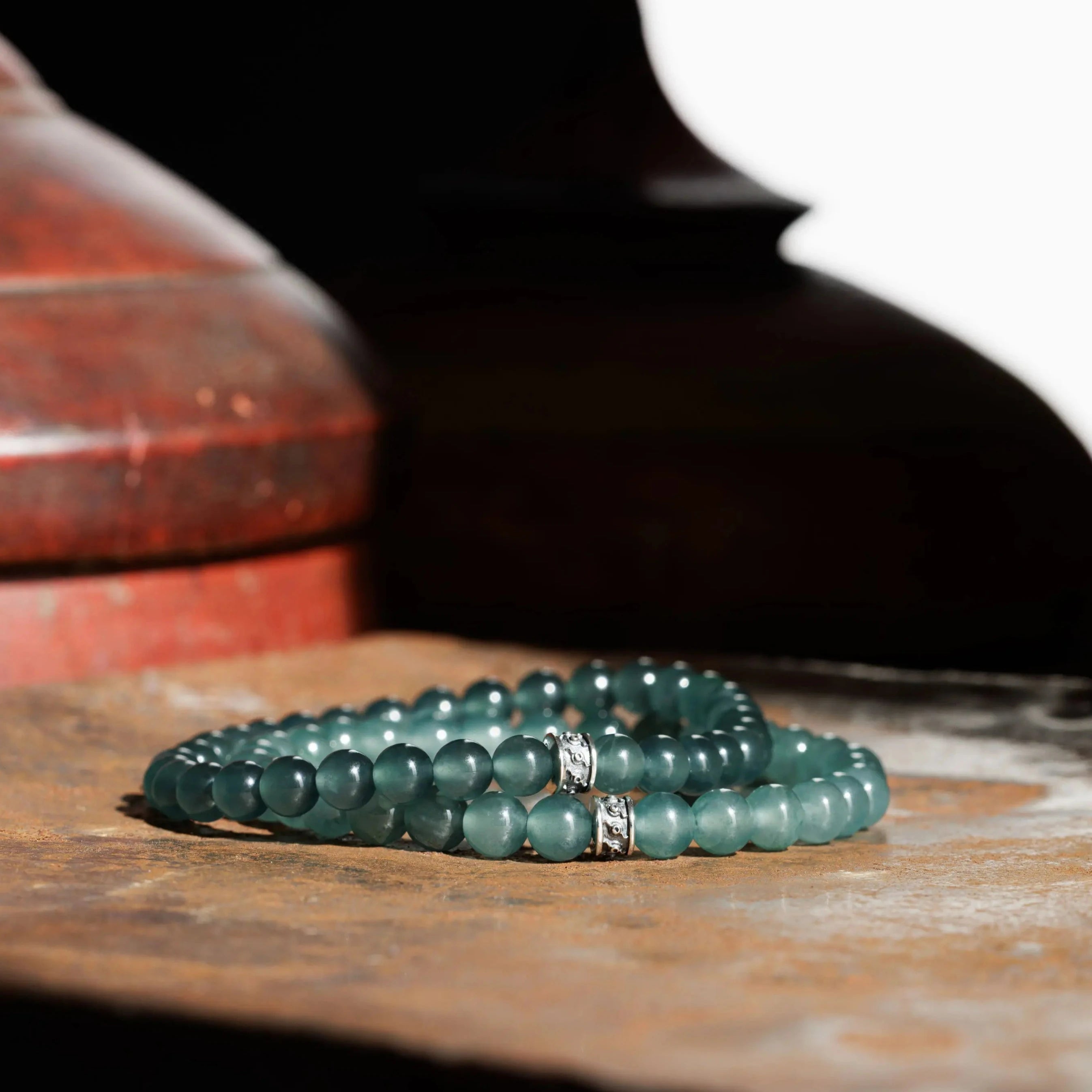 Burmese Green Jade Bracelet IV (7mm)