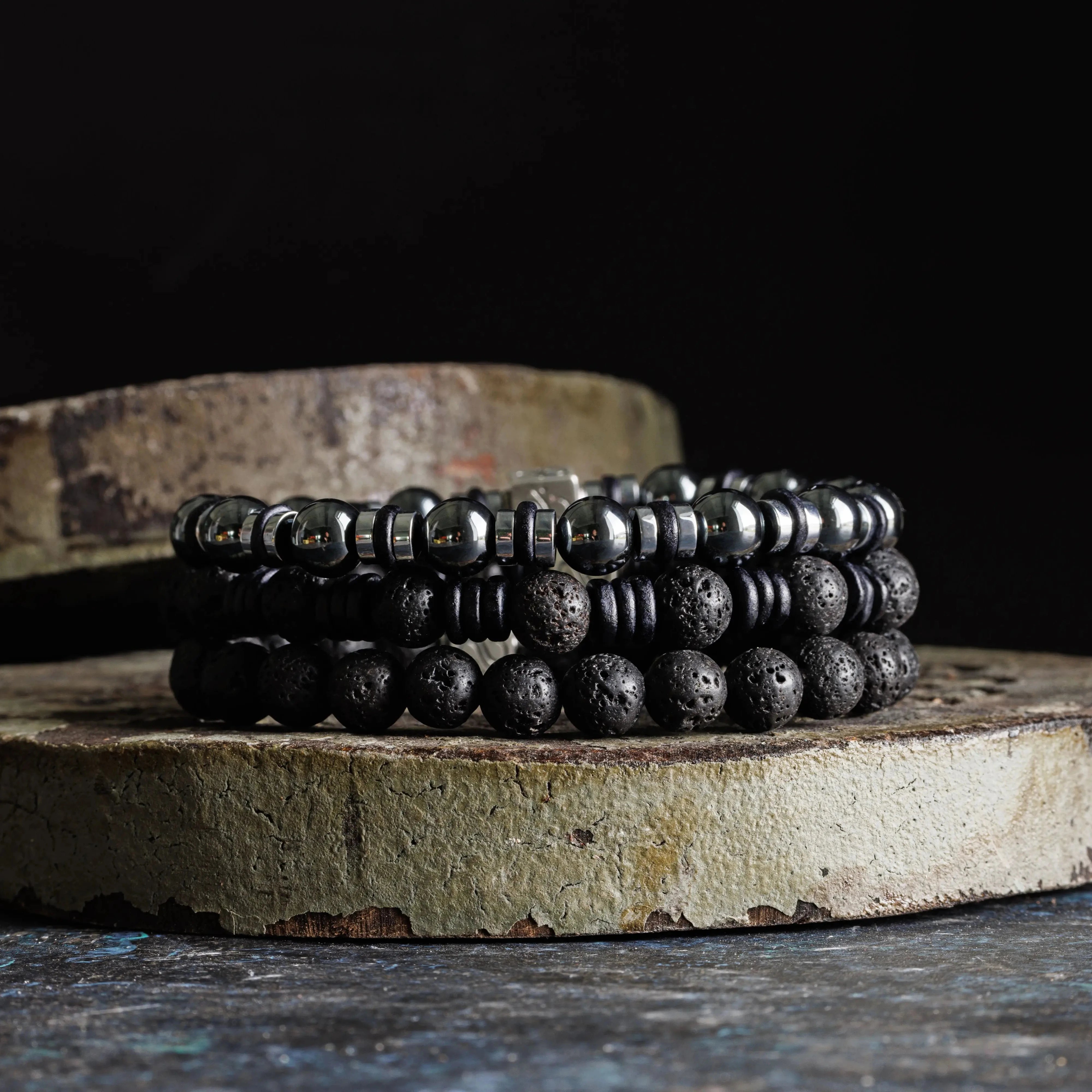 Lava Black Ceramic Bundle V (8mm)