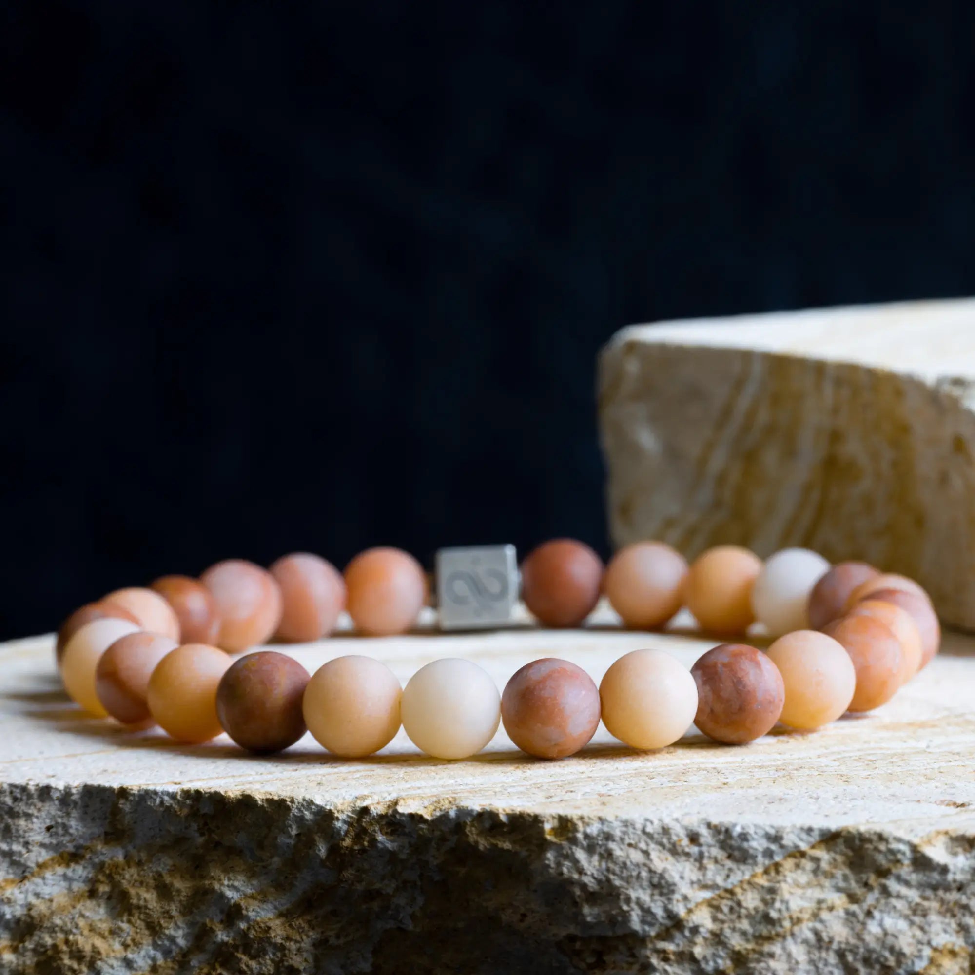 Multicolor Orange Aventurine Bracelet I (8mm)