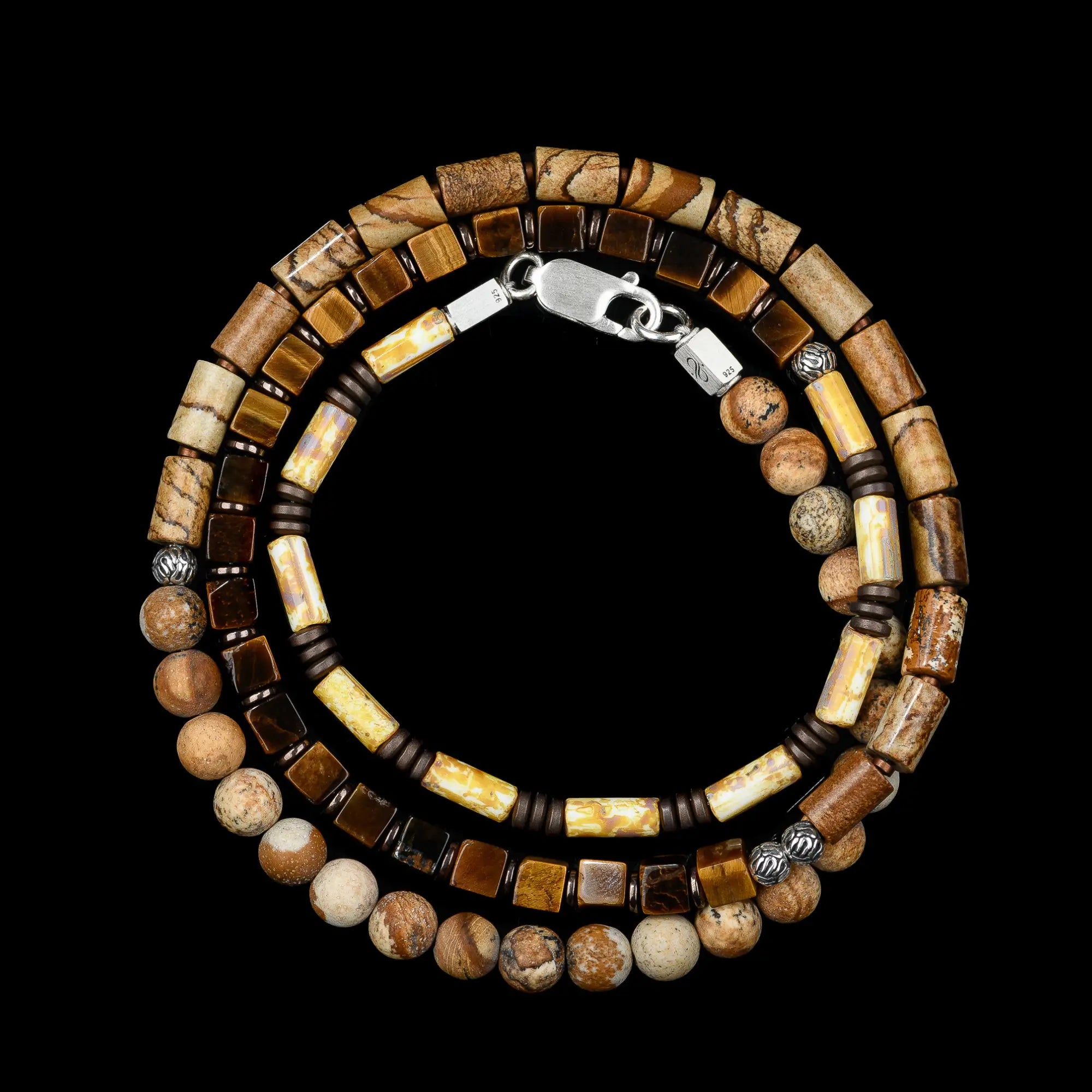 Natural Wrap Bracelet I (4-6mm)