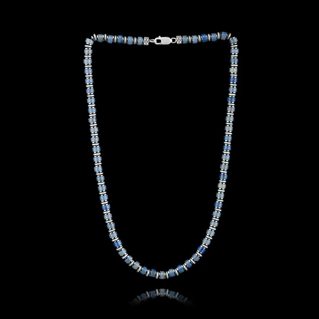 Blue Aventurine Necklace IV (6mm)