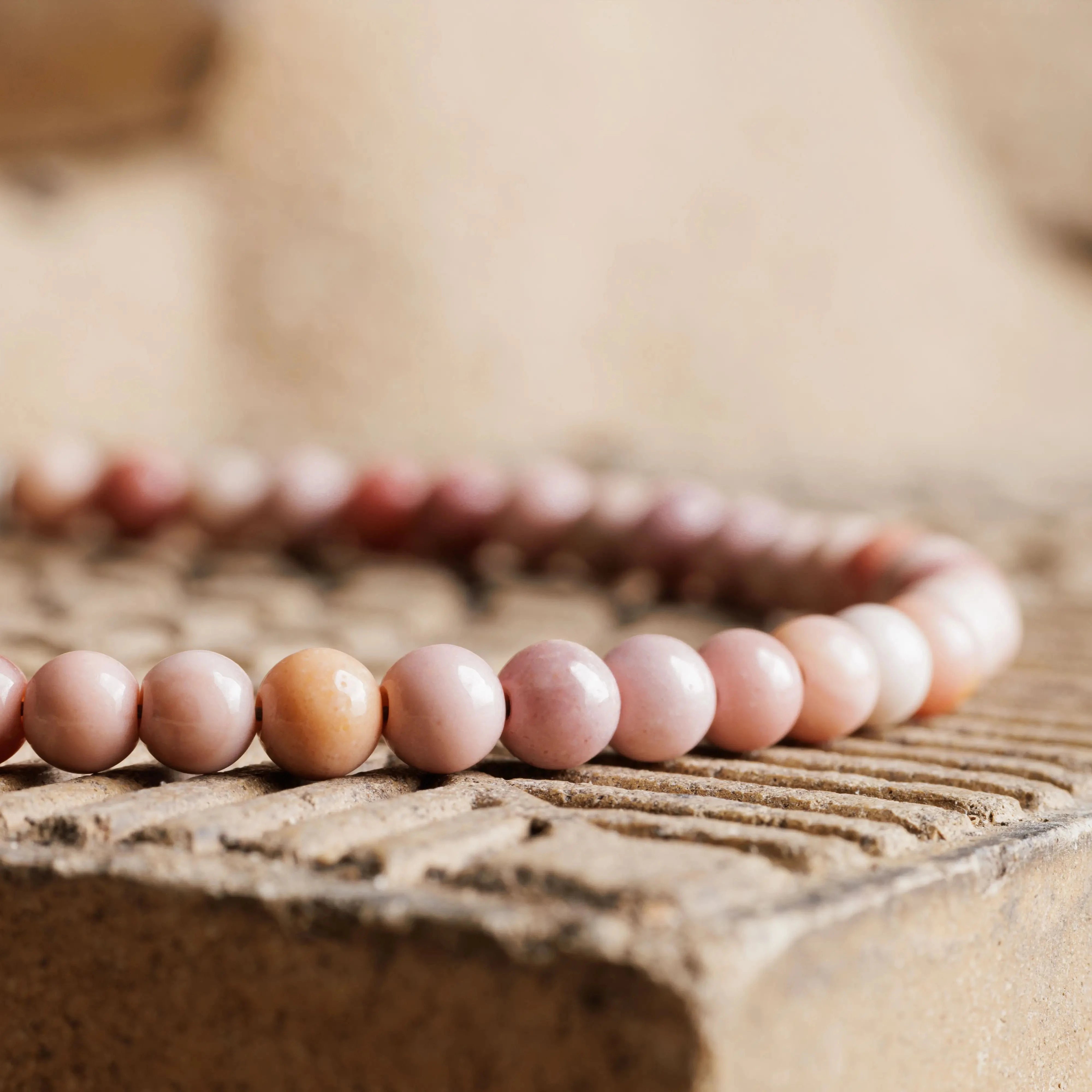 Pink Opal Bracelet II (4mm)
