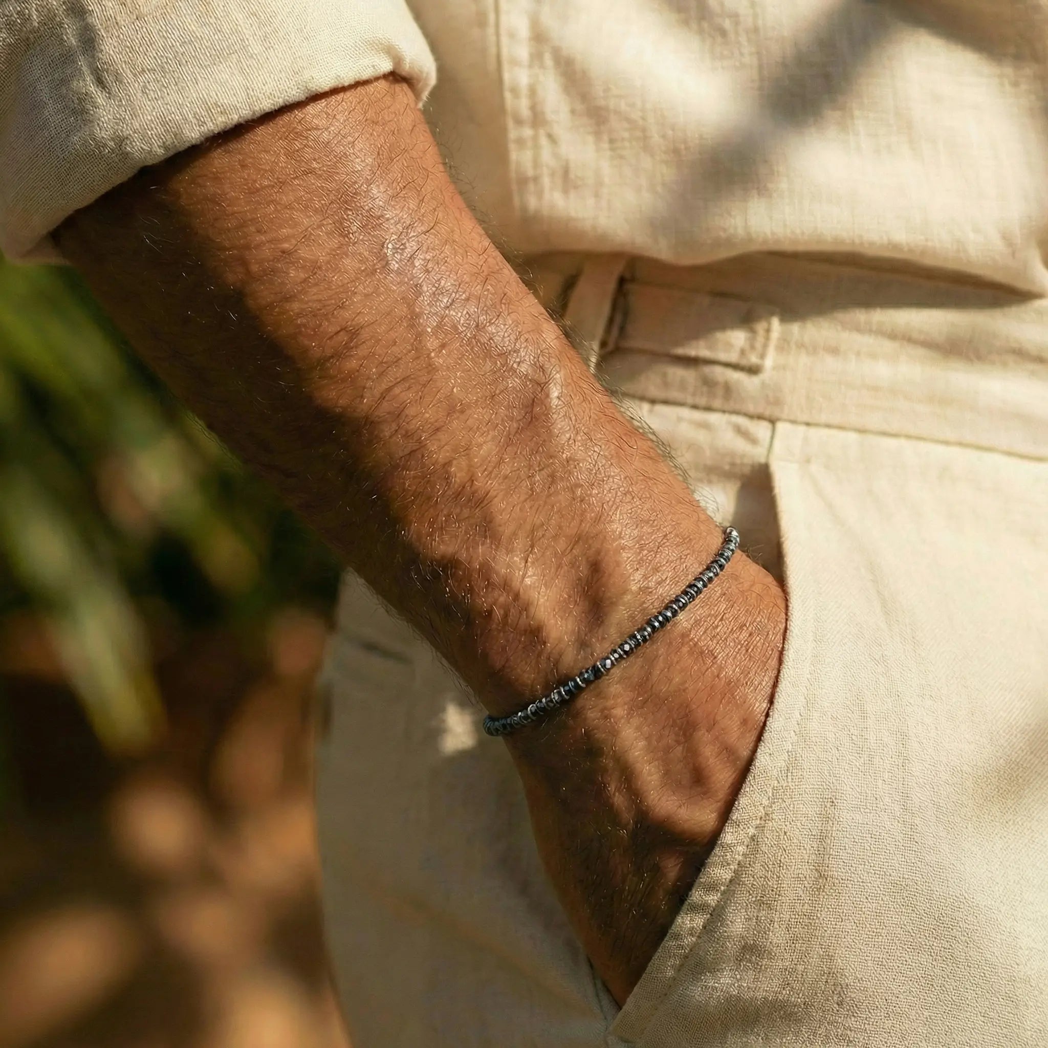 Raw Black Diamond Bracelet III (2-3mm)