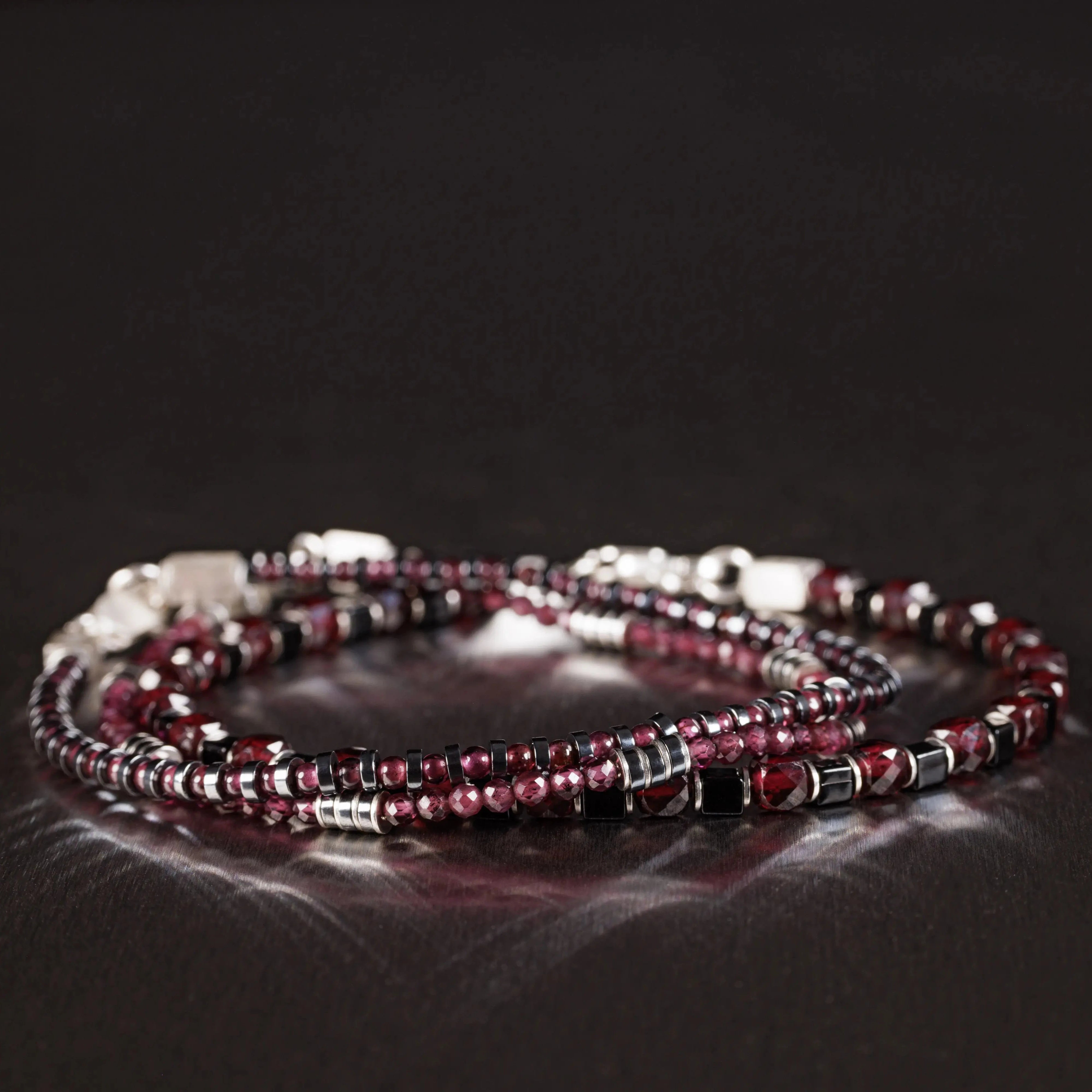 Red Garnet Bundle (2 & 4mm)