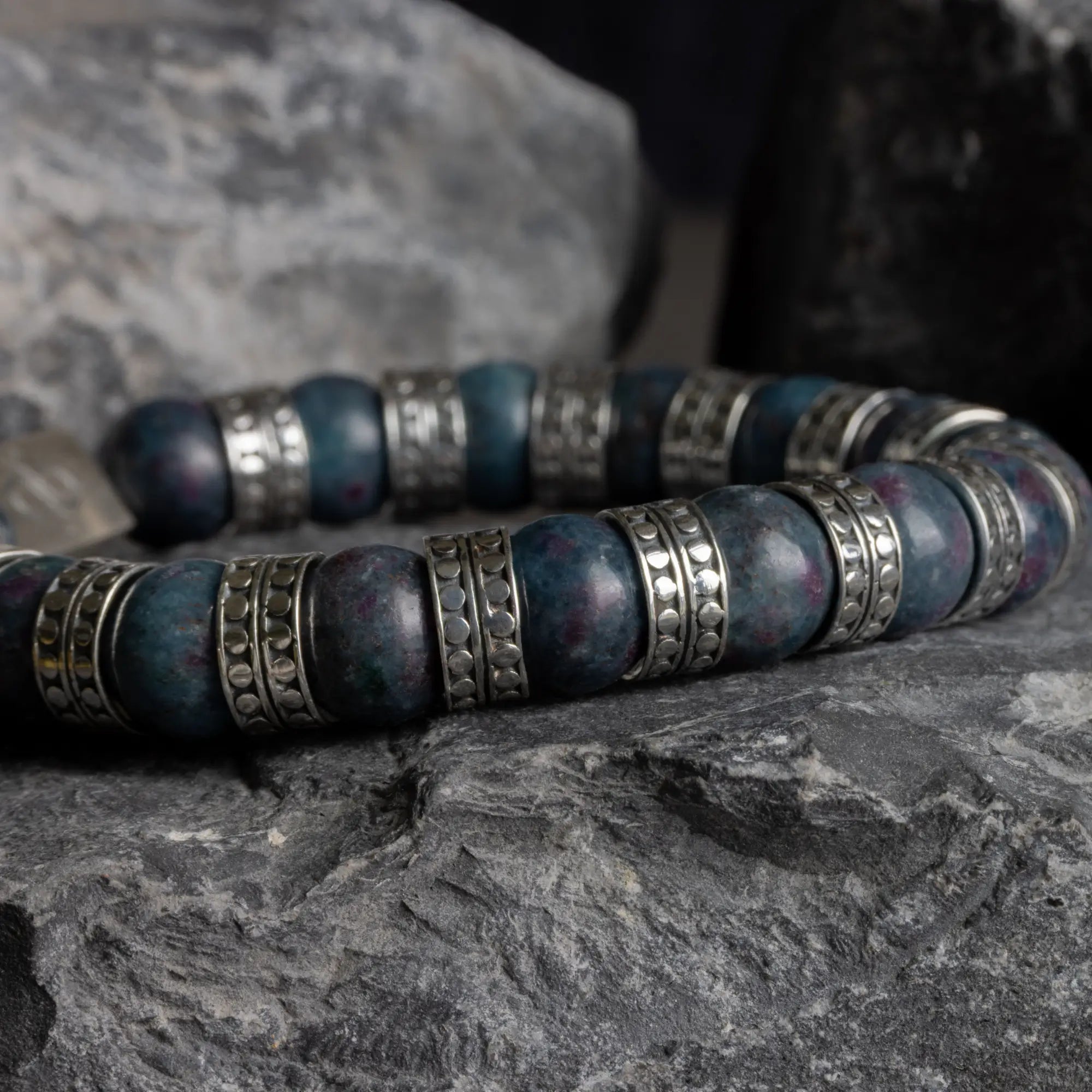 Ruby Kyanite Bracelet II (10mm)