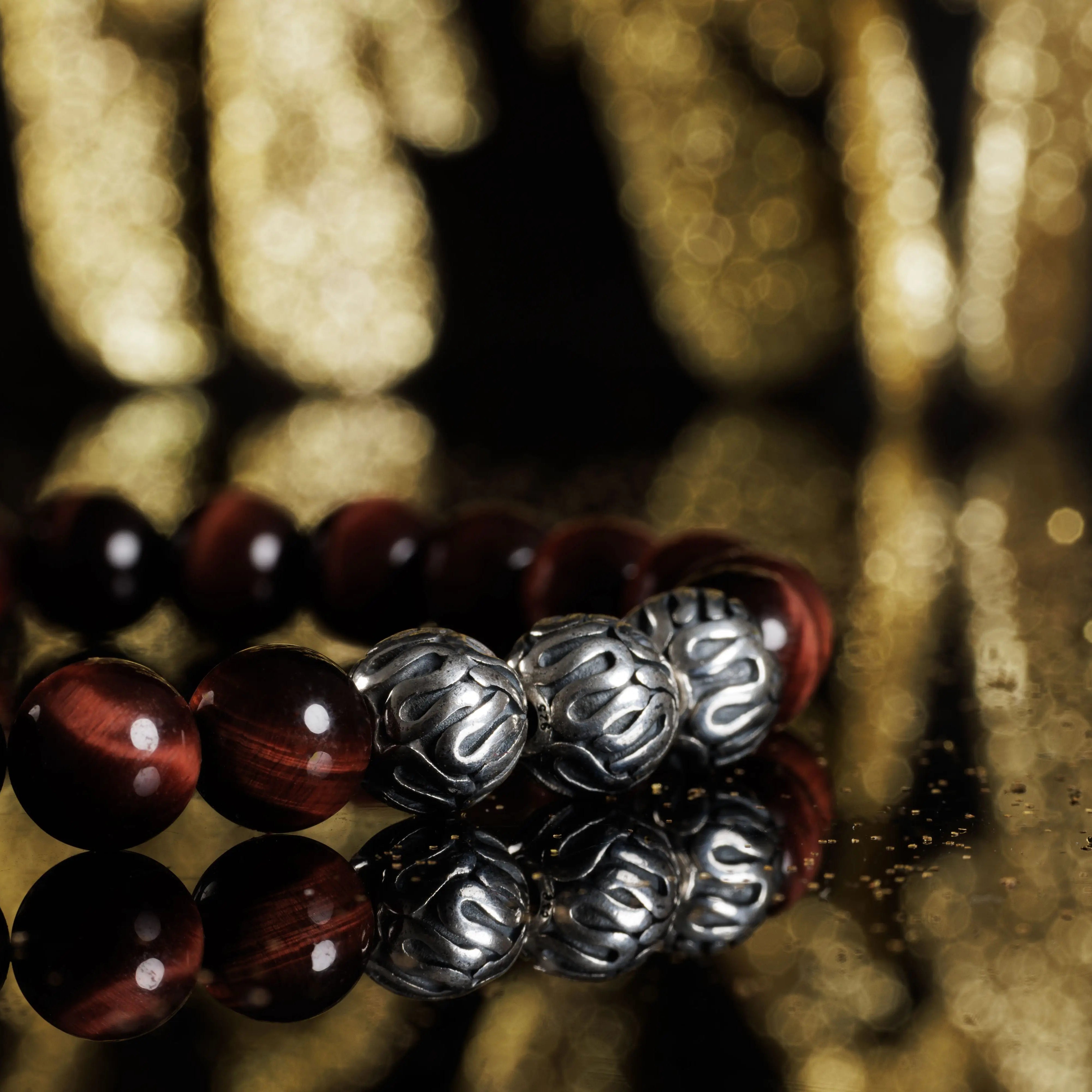 Red Tiger Eye Bracelet VII (8mm)