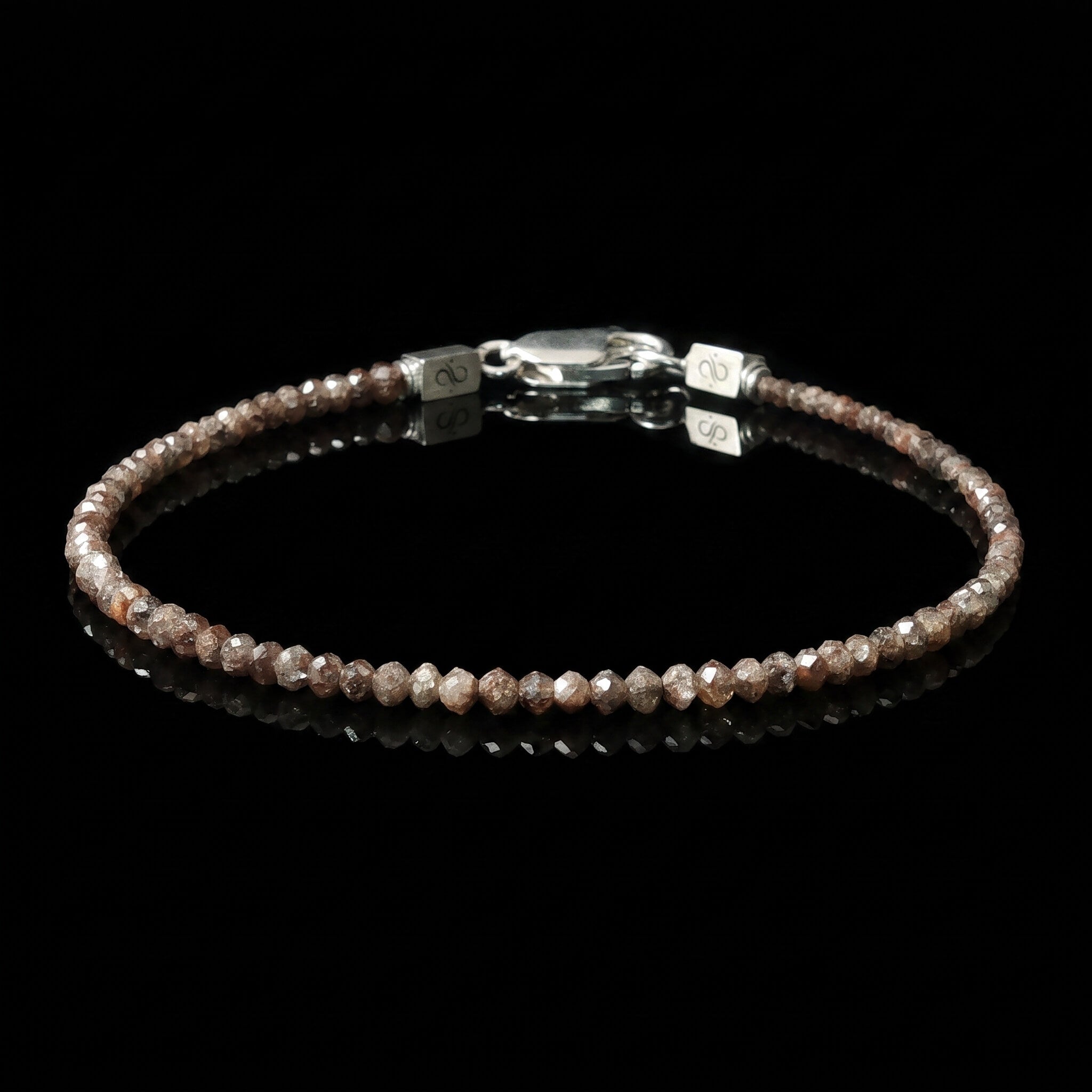 Red-Brown Diamond Bracelet 8 carat (2-3mm)
