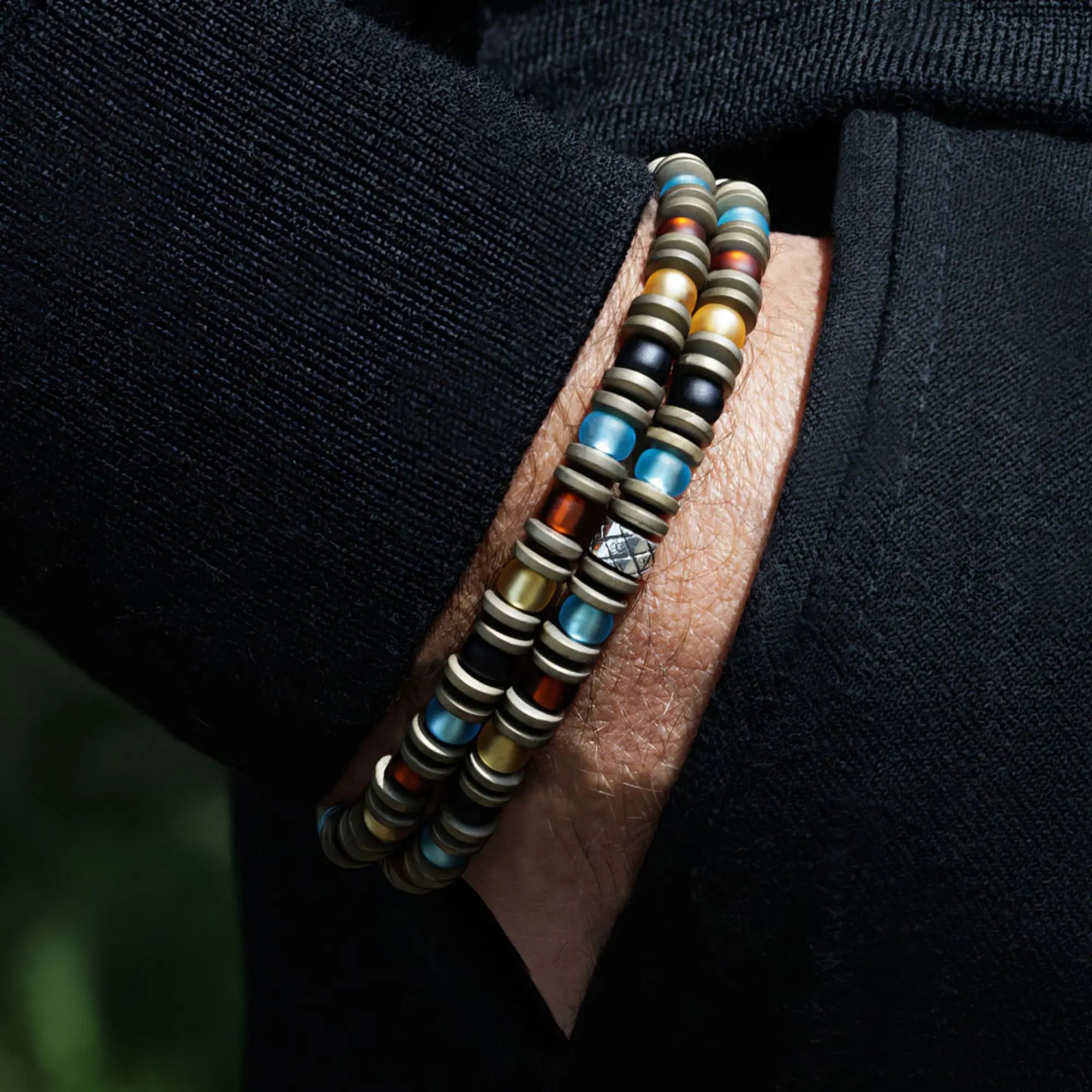 Hematite Bronze Bracelet III (6mm)