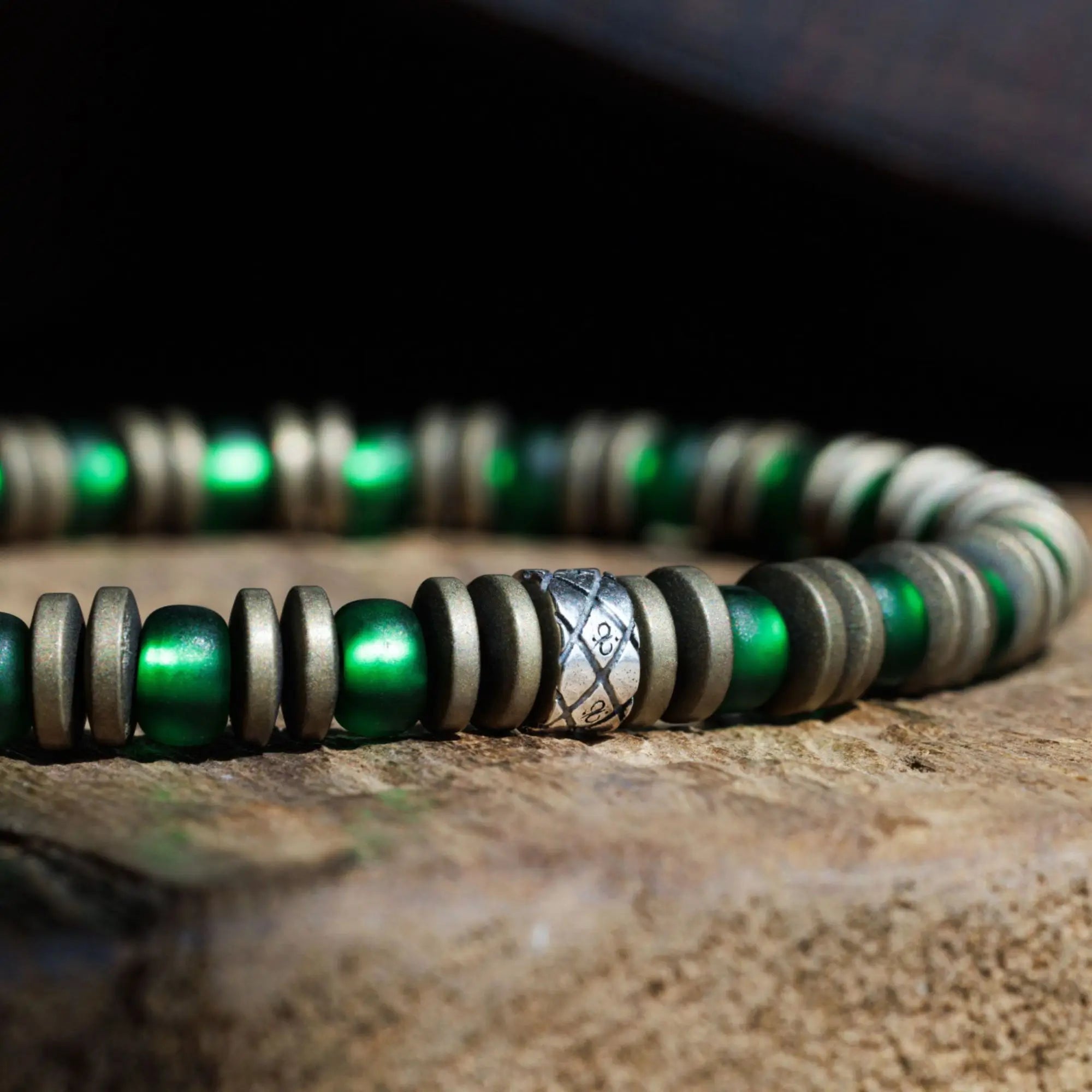 Hematite Bronze Bracelet IV (6mm)