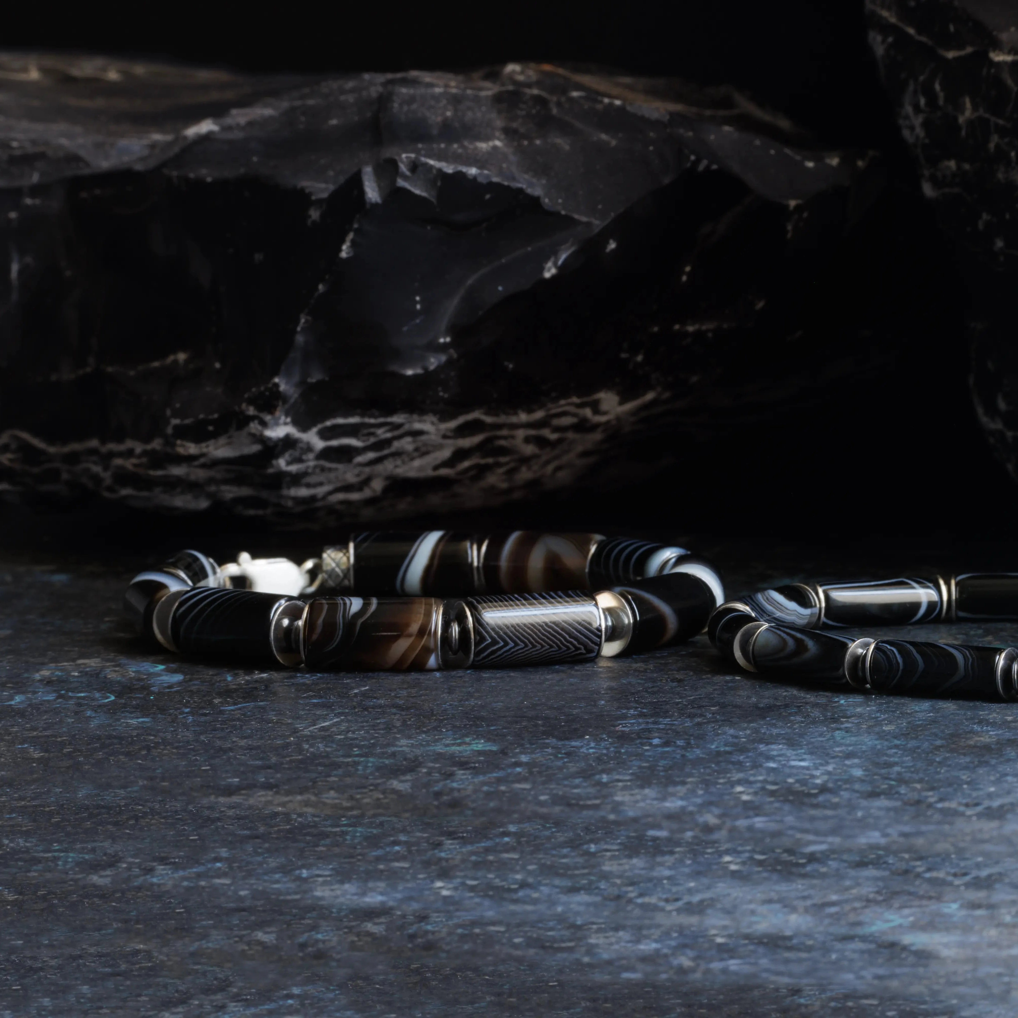 Tuxedo Agate Bracelet I (8mm)