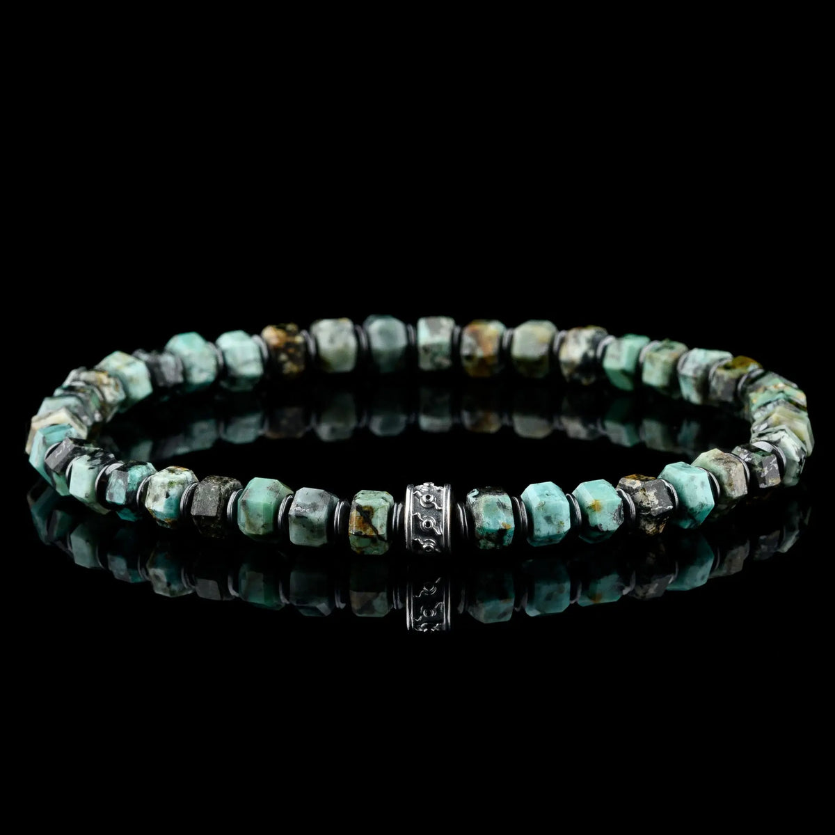 AfricanTurquoiseBraceletII_6mm
