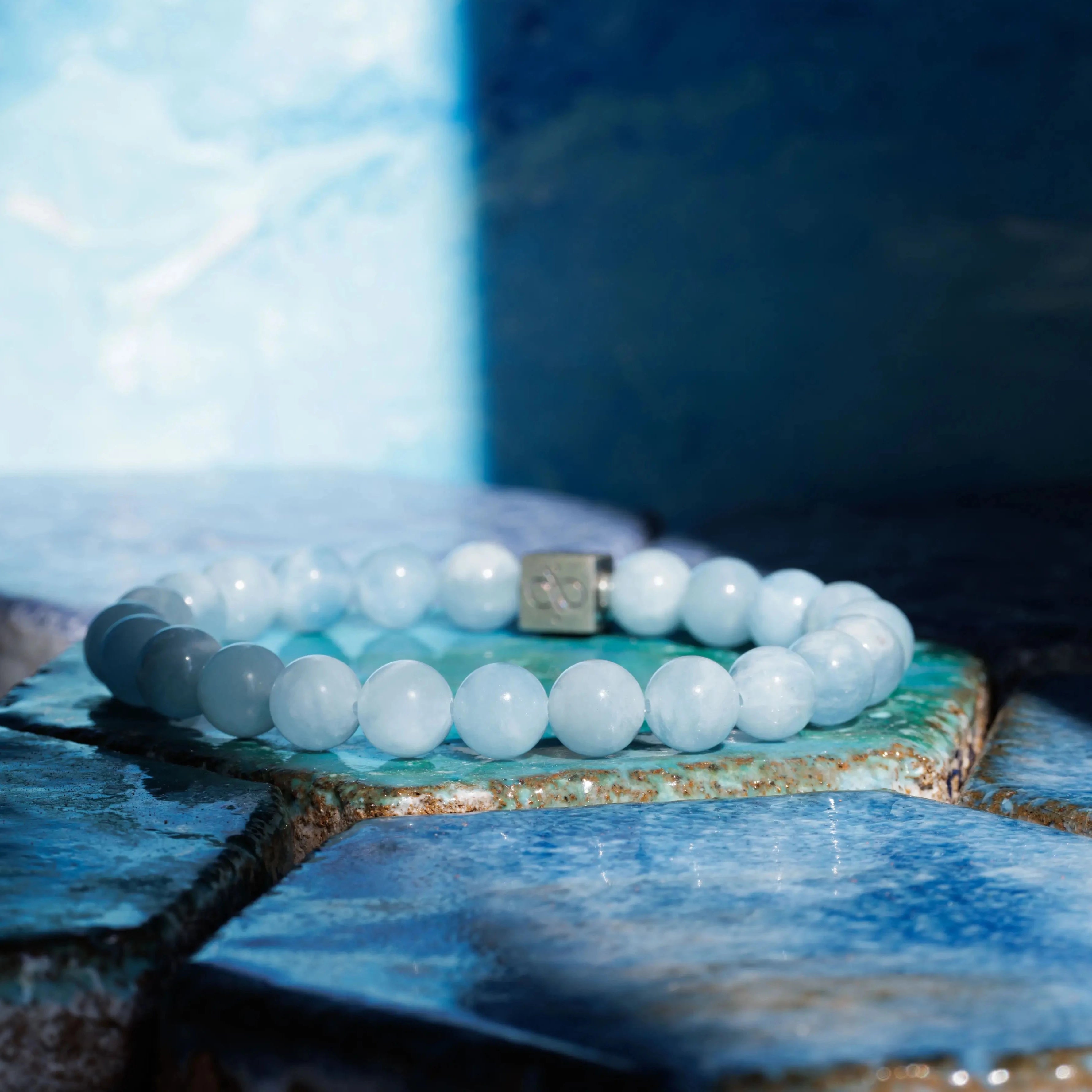 Aquamarine Bracelet X (8mm)