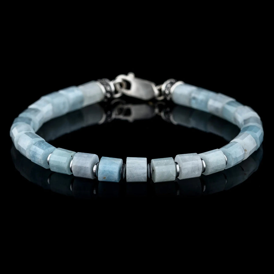 Aquamarijn Armband XXVI (6mm)