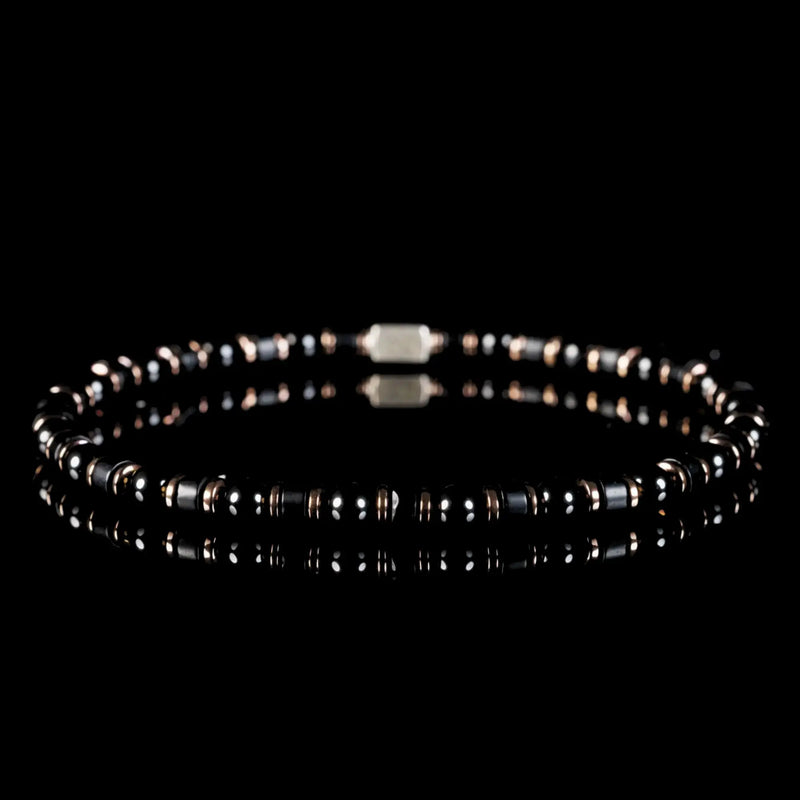 Black Onyx Bracelet V (4mm)