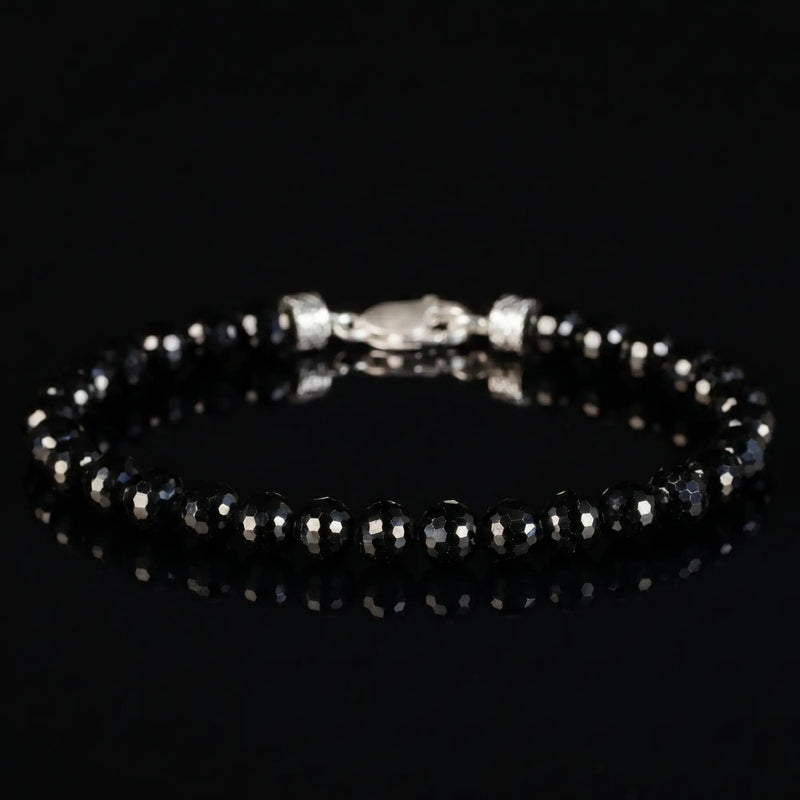 Black Spinel Bracelet II (6mm)