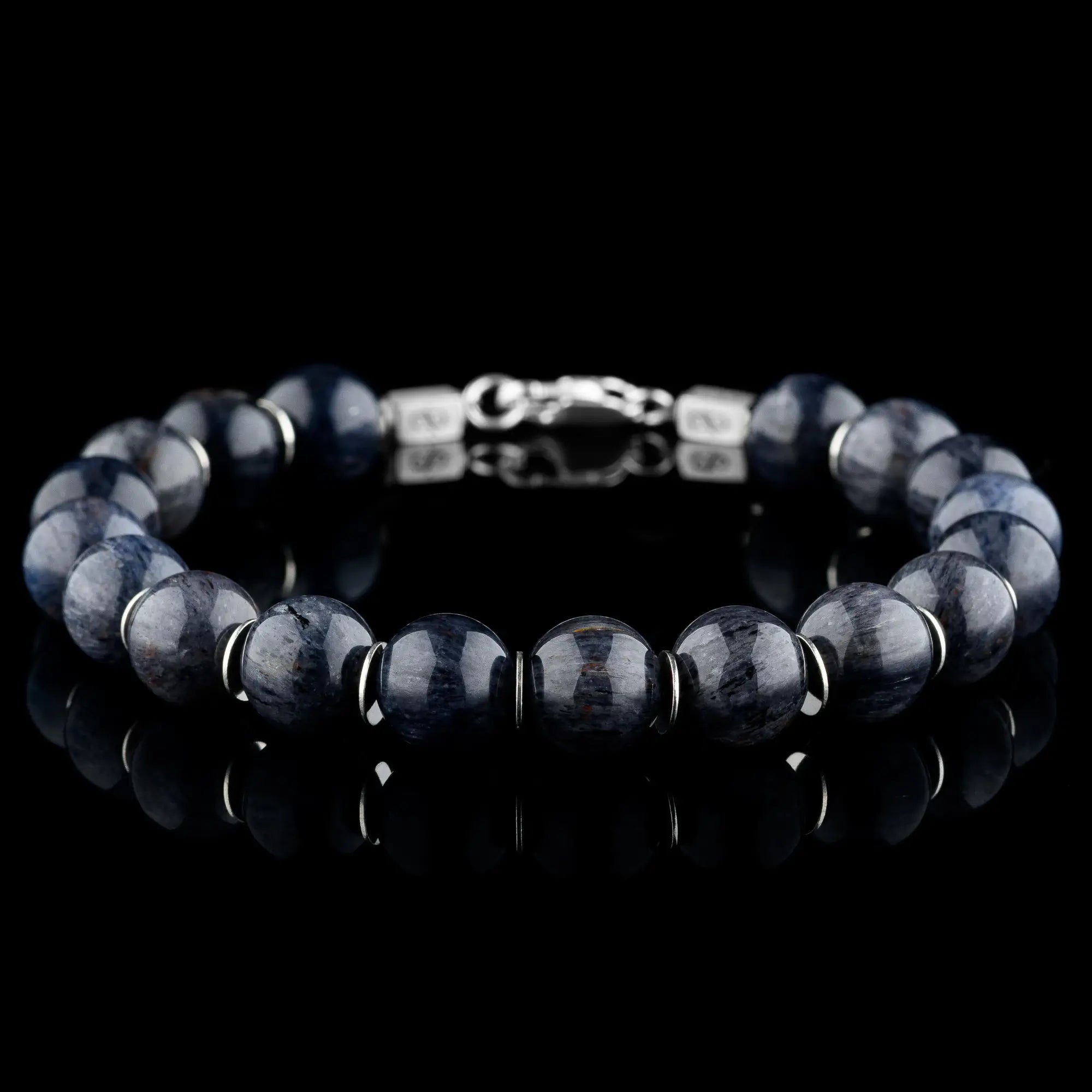 Blue Rutilated Quartz Bracelet I (10mm)