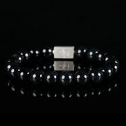 Burmese Black Jade Bracelet III (10mm)