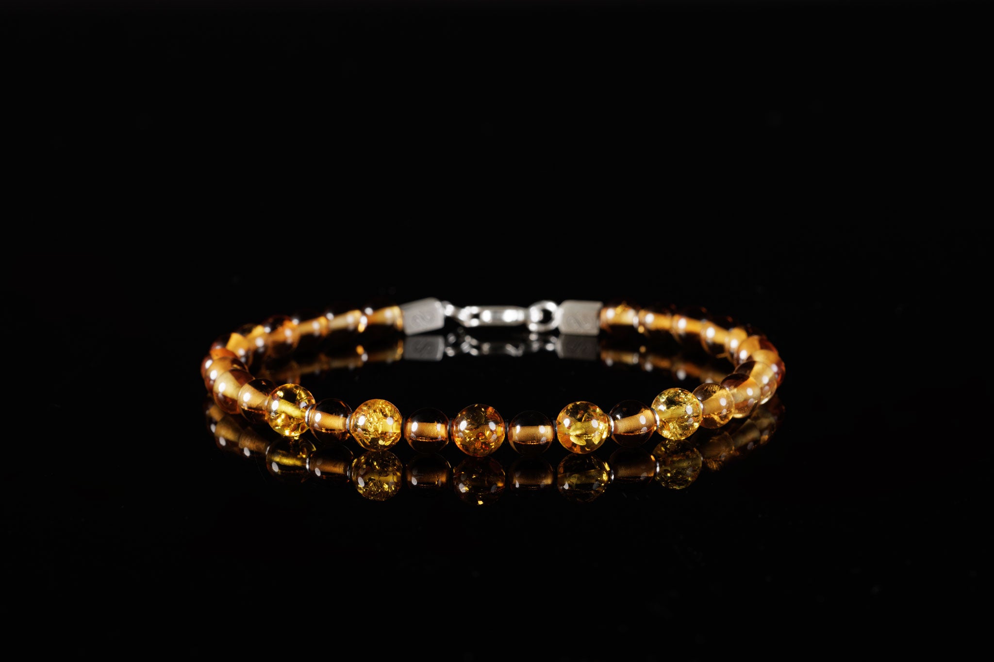 Citrine - Amber Bracelet V (5.5mm) (8731890942287)