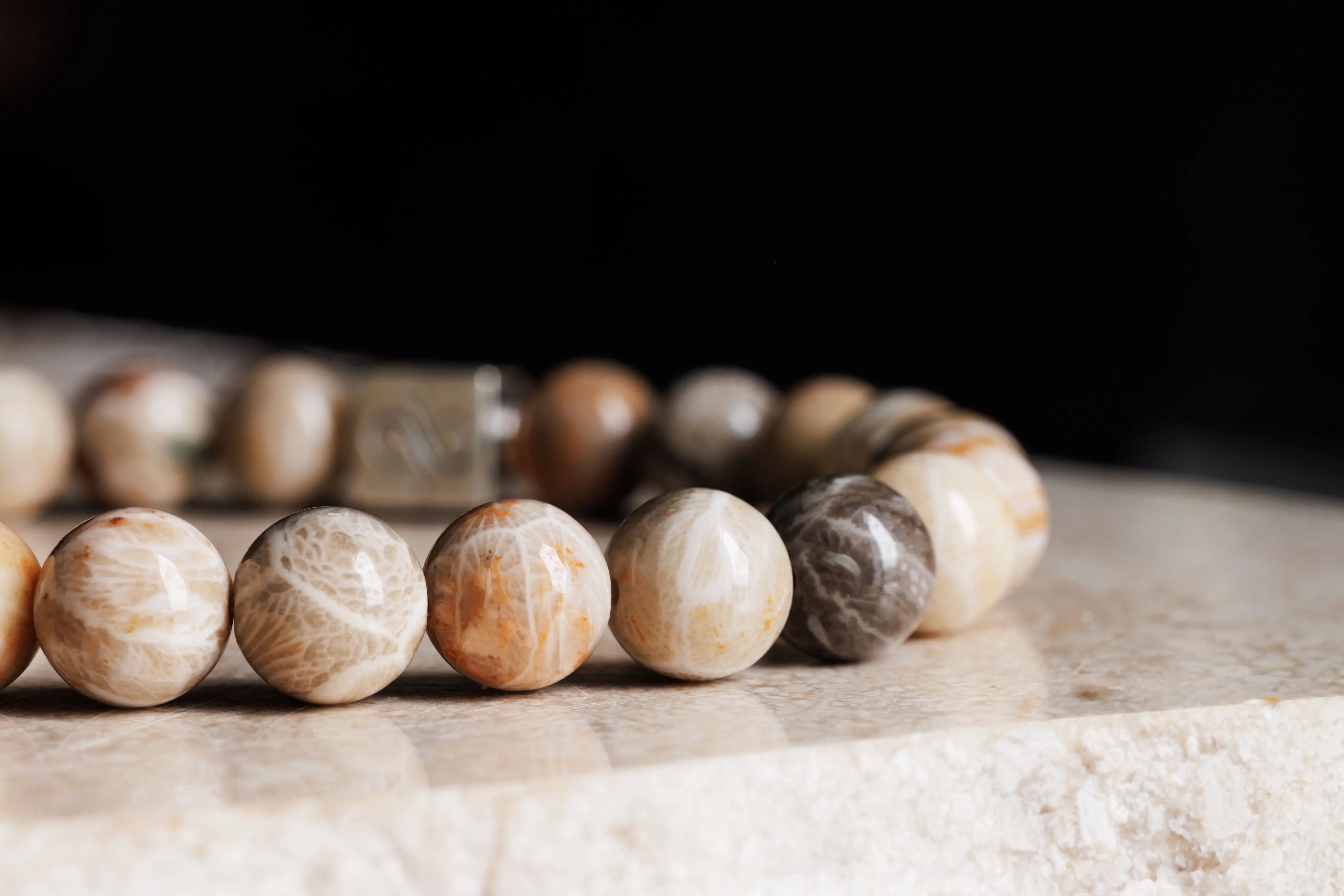 Fossil Coral Bracelet I (8mm)