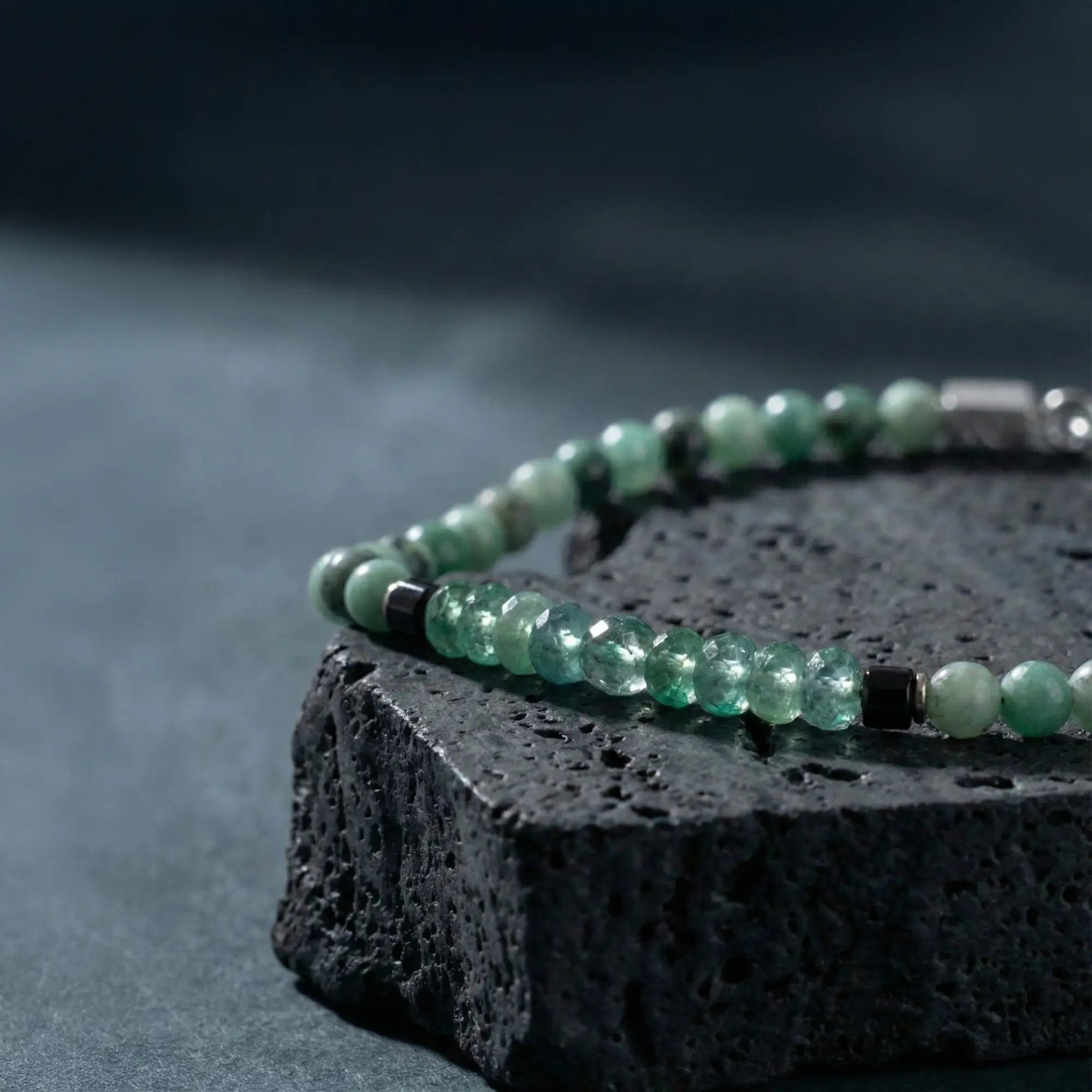 Emerald Bracelet XIV (3-4mm)