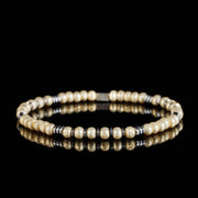 Hematite - Vanilla Bracelet I (4mm)