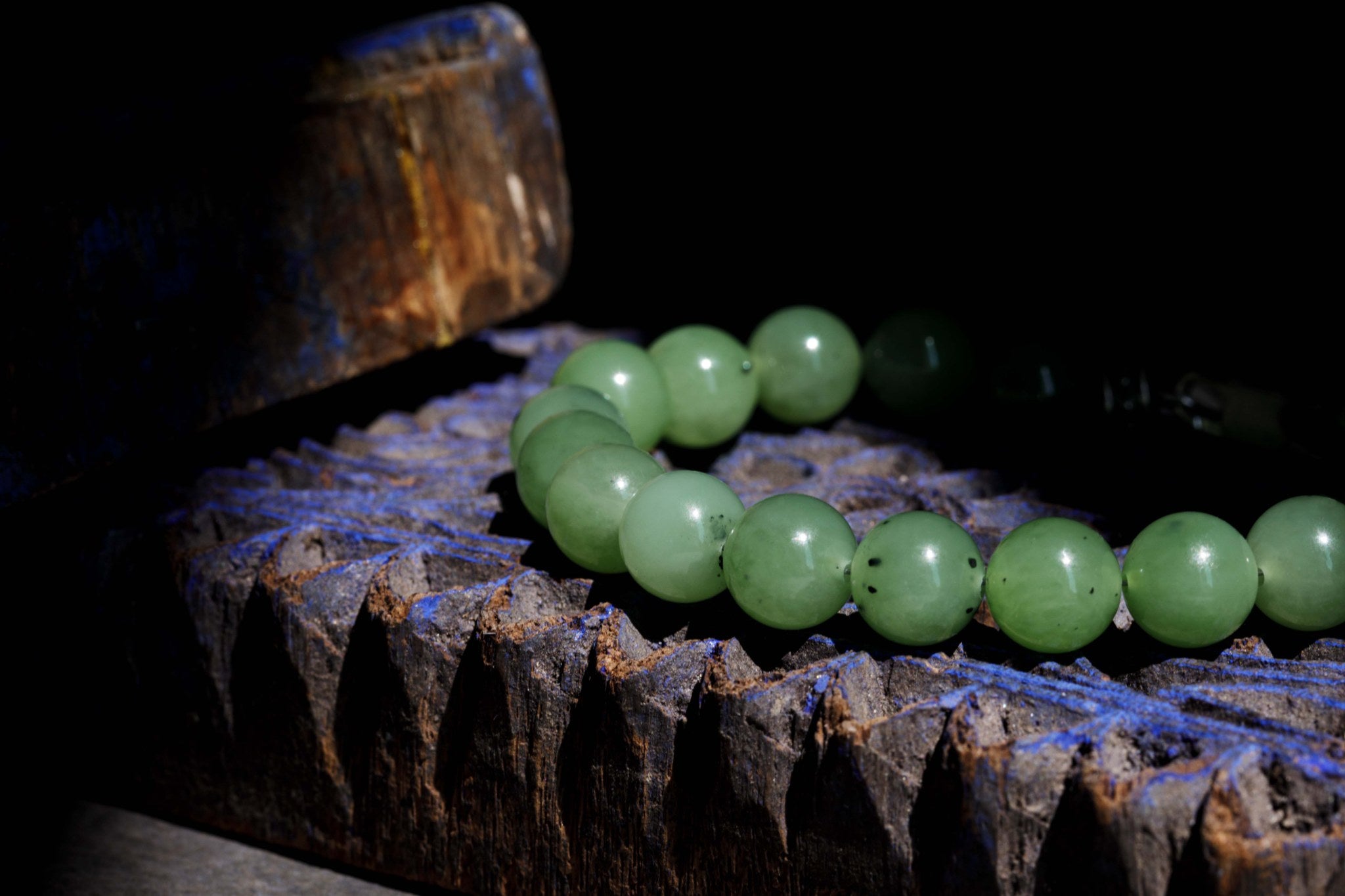 Jade Bracelet IV (10mm) (8538025689423)