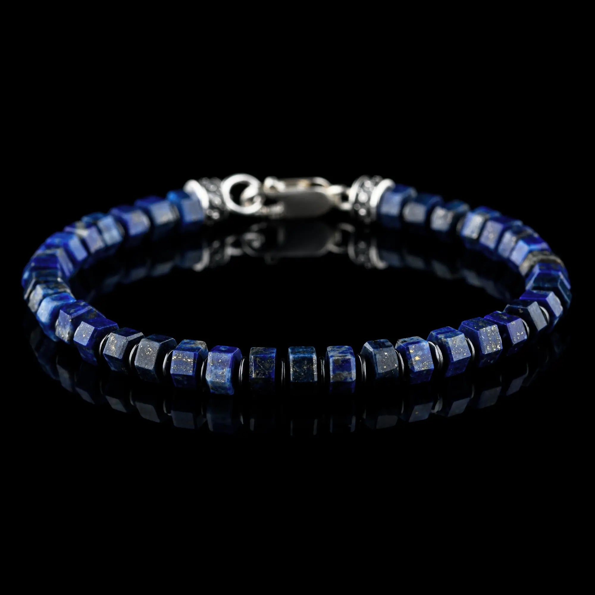 Lapis Lazuli Hexagon Bracelet I (5.5mm)