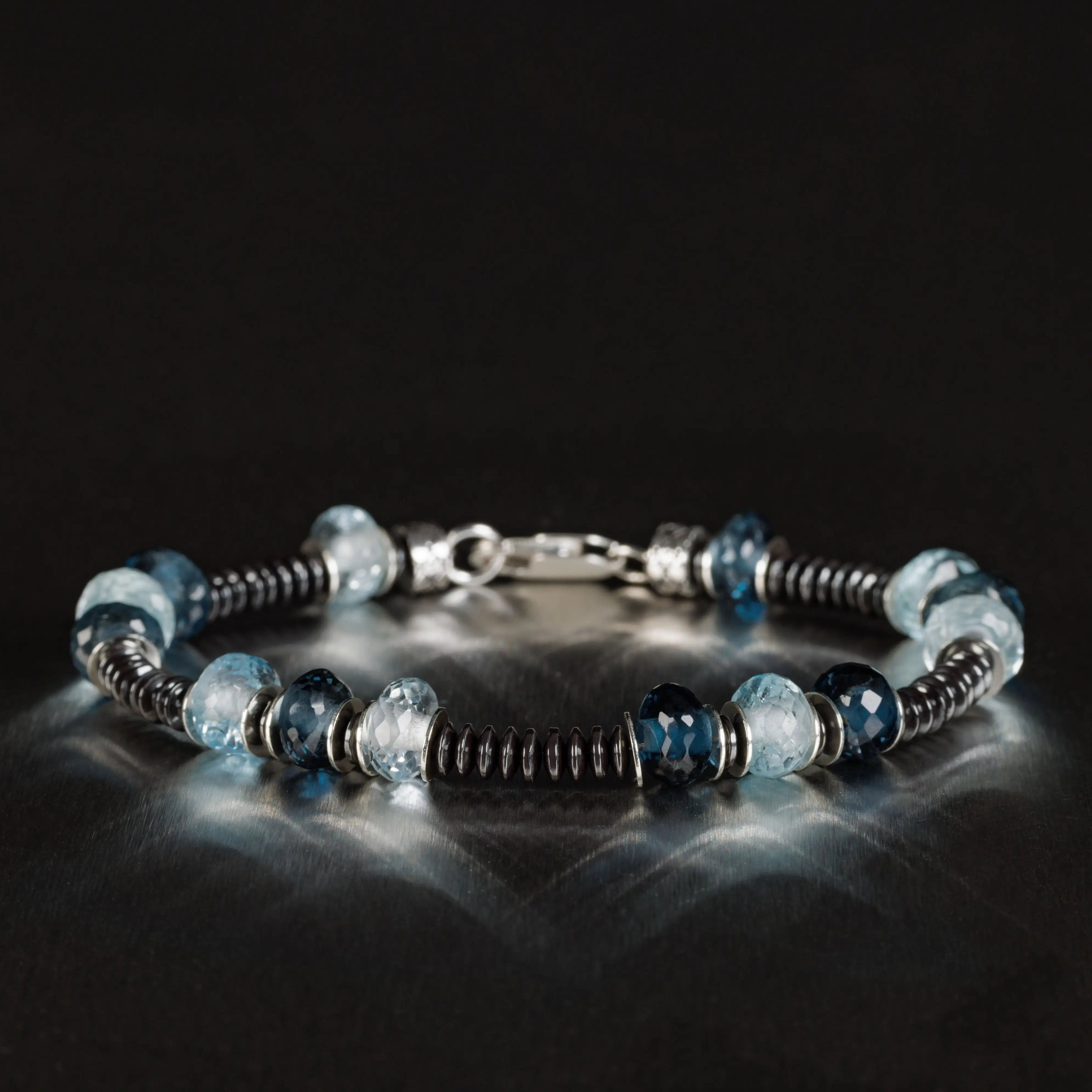 London Blue & Sky Blue Topaz Bracelet I (4-8.5mm)