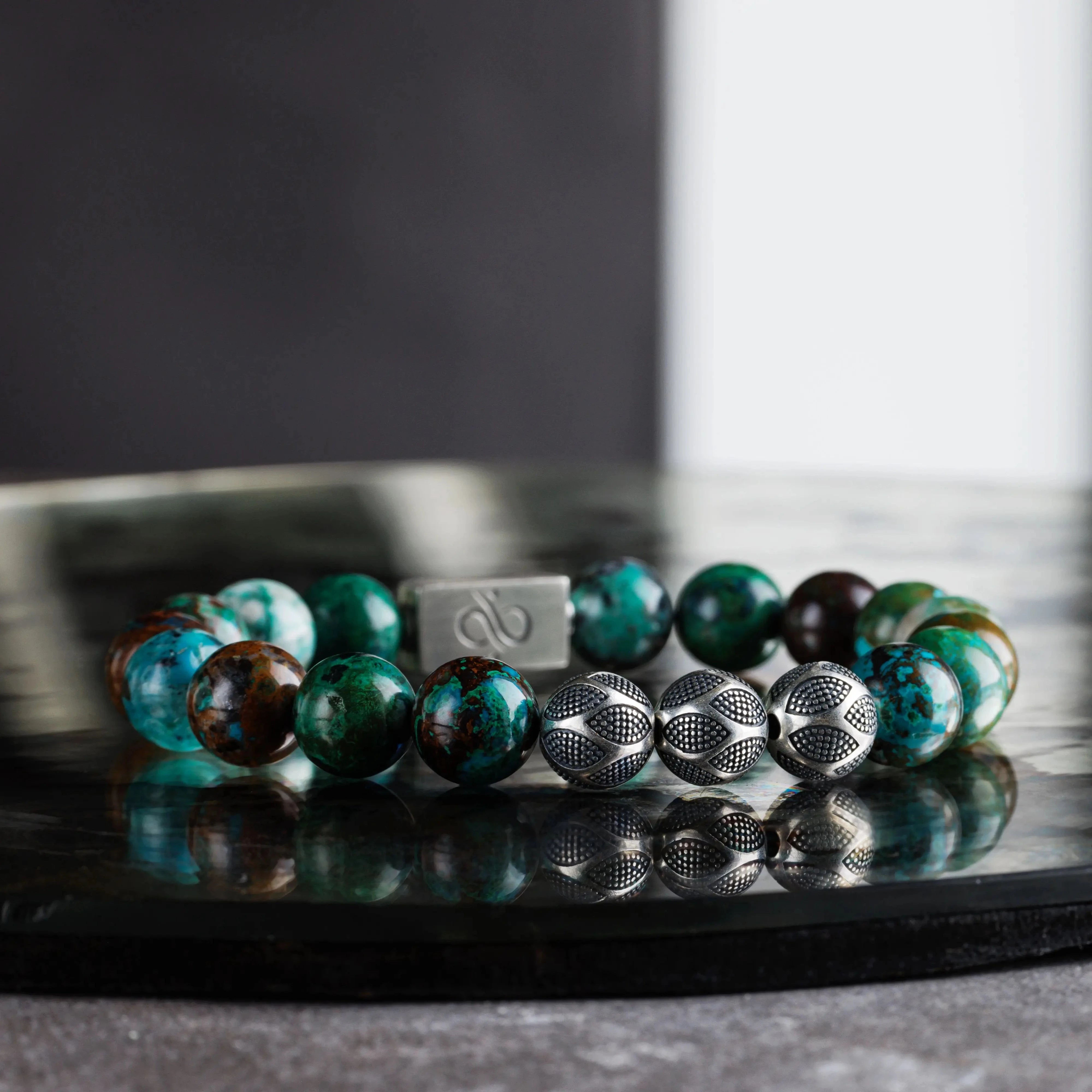 Chrysocolla Nascor Bracelet I (10mm)