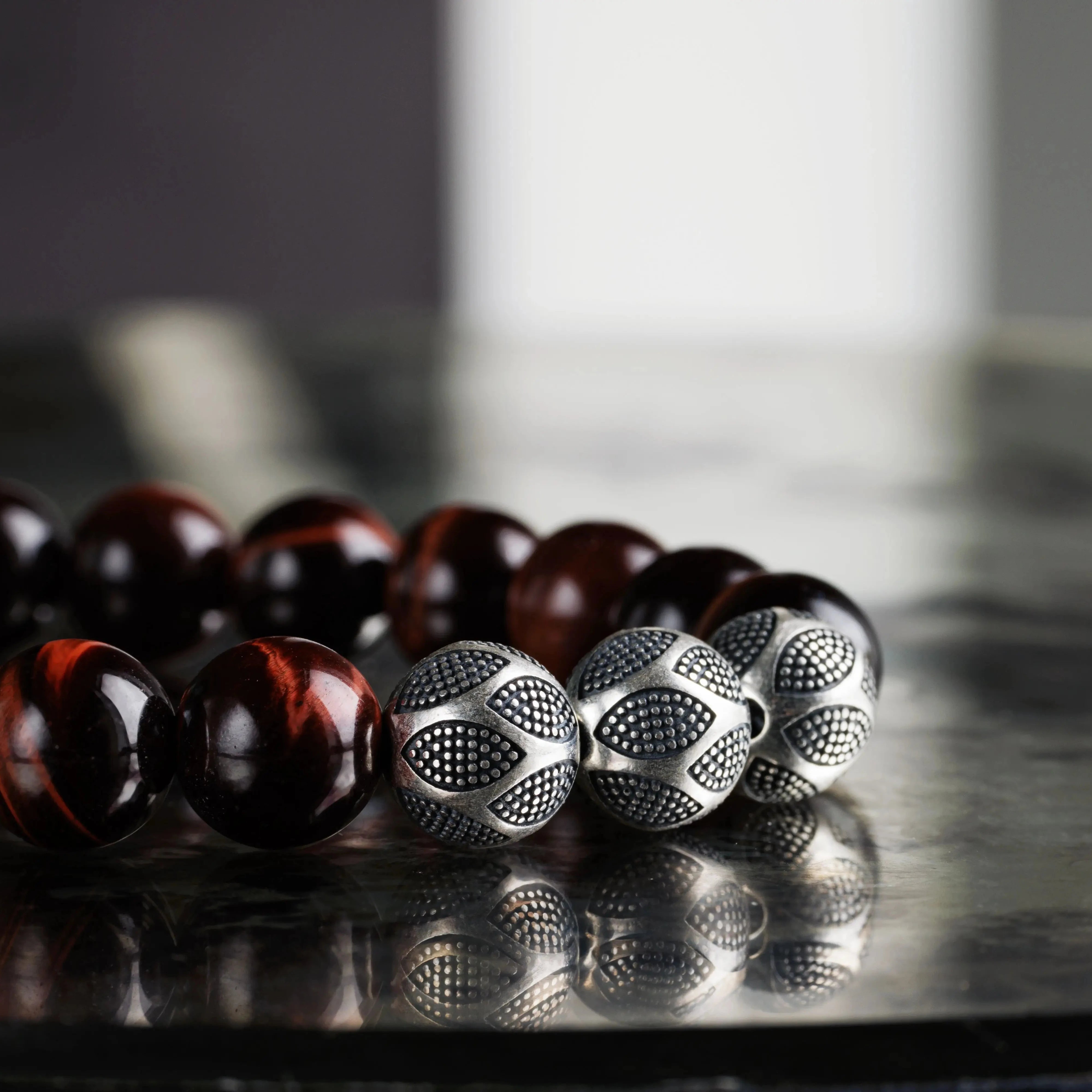 Red Tiger Eye Nascor Bracelet I (10mm)