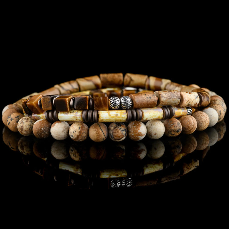 Natural Wrap Bracelet I (4-6mm)