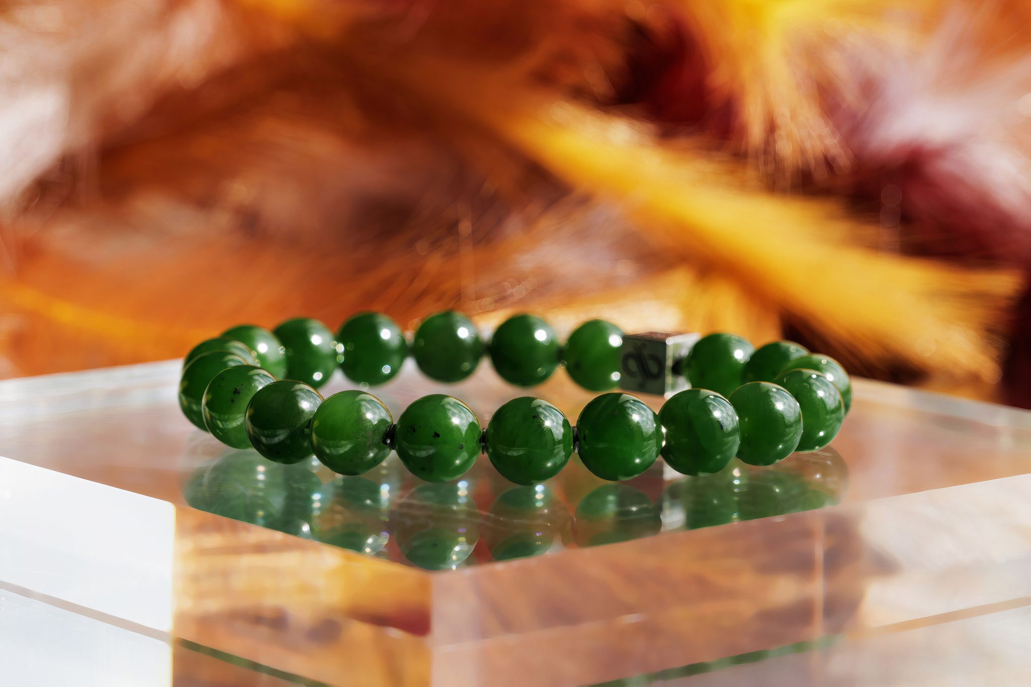 Nephrite Jade Bracelet IV (10mm)