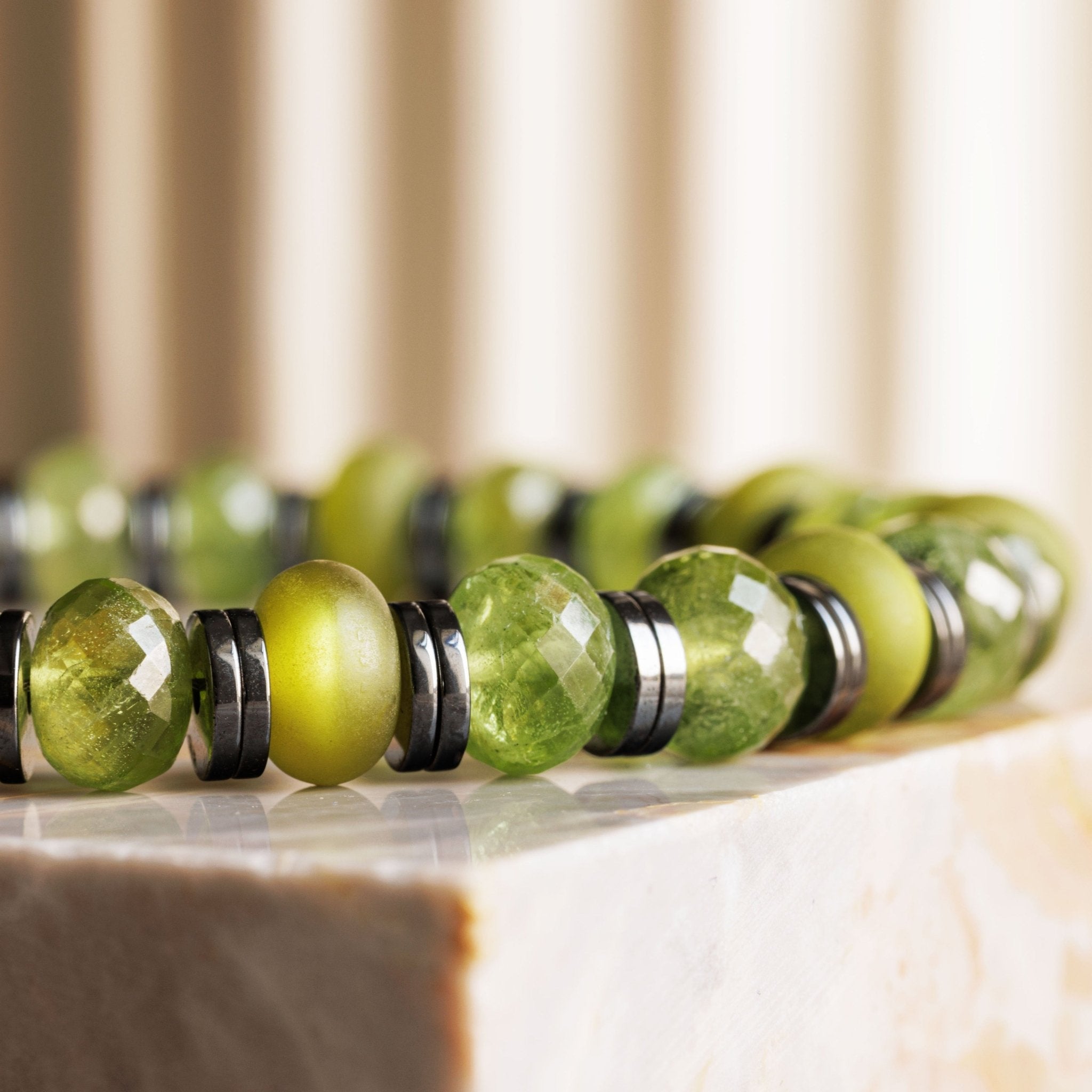 Peridot Bracelet VI (7.5-8mm)