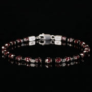 Red Garnet Bracelet XI (4mm)