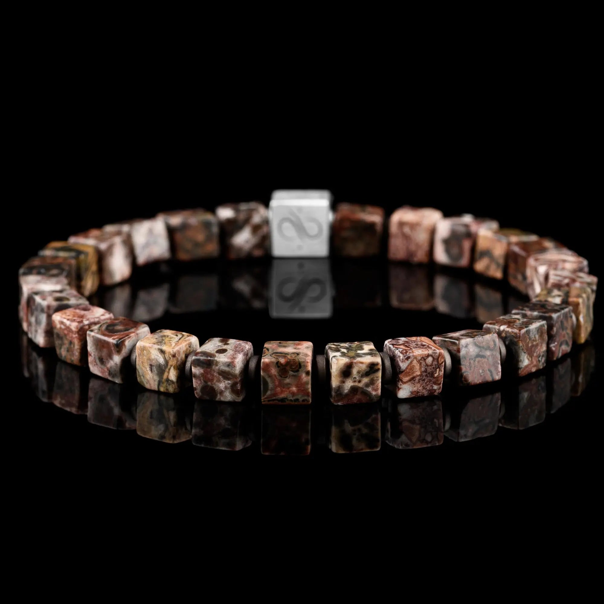 Red Leopard Skin Jasper Bracelet III
